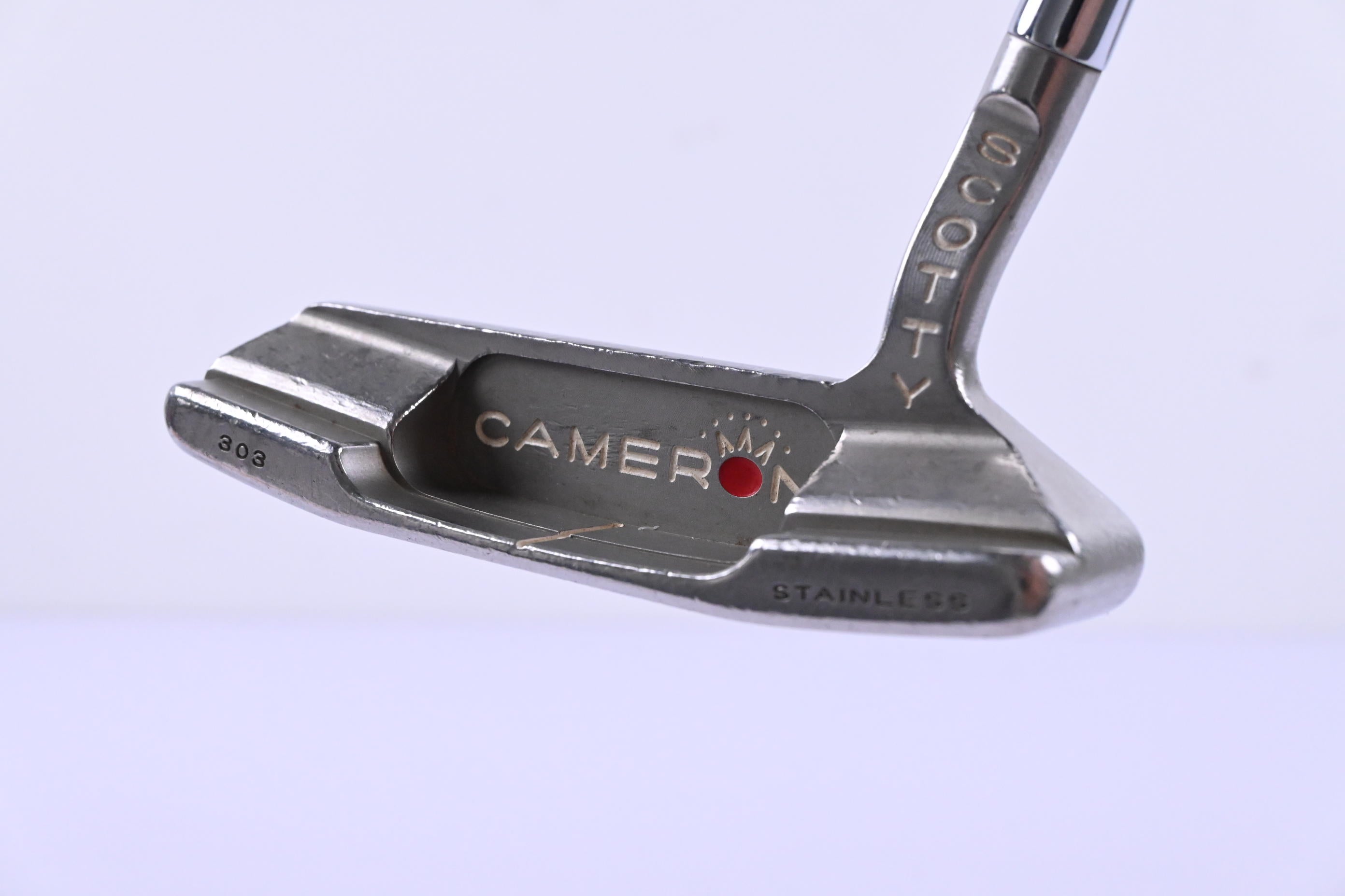 Left Handed Scotty Cameron Studio Stainless Newport 2.5 Putter / 34 Inch