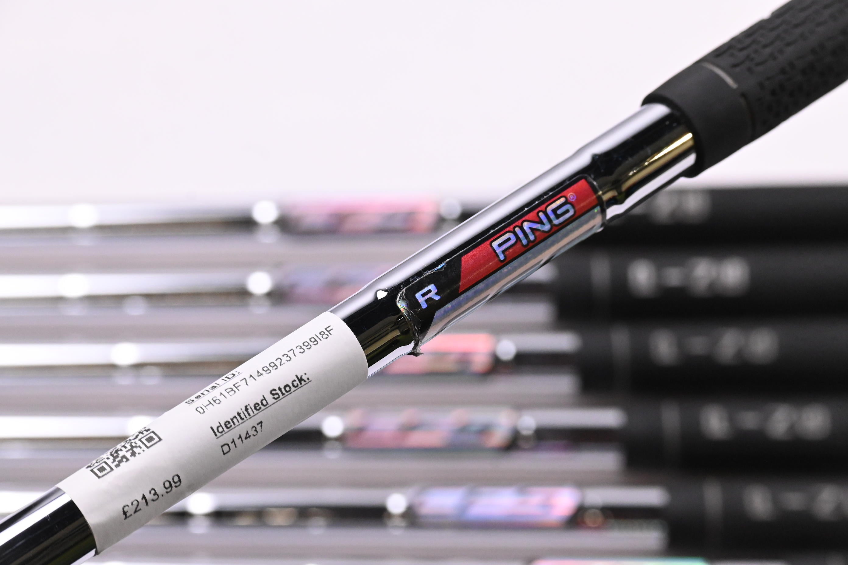 Ping i20 Irons / 4-PW+SW / Blue Dot / Regular Flex Ping CFS Shafts
