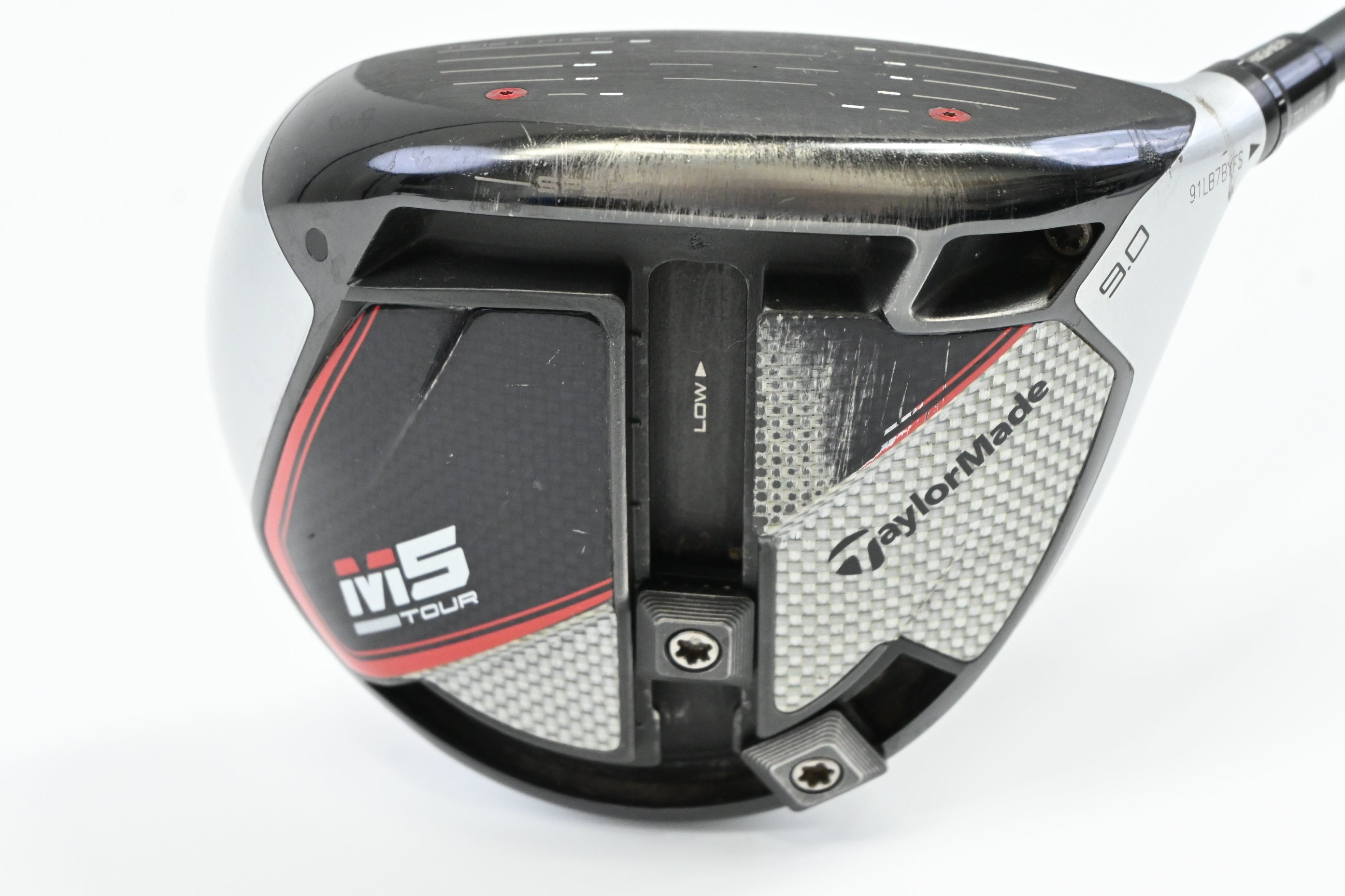 Taylormade M5 Tour Driver / 9 Degree / X-Flex HZRDUS Smoke Yellow 60 Shaft