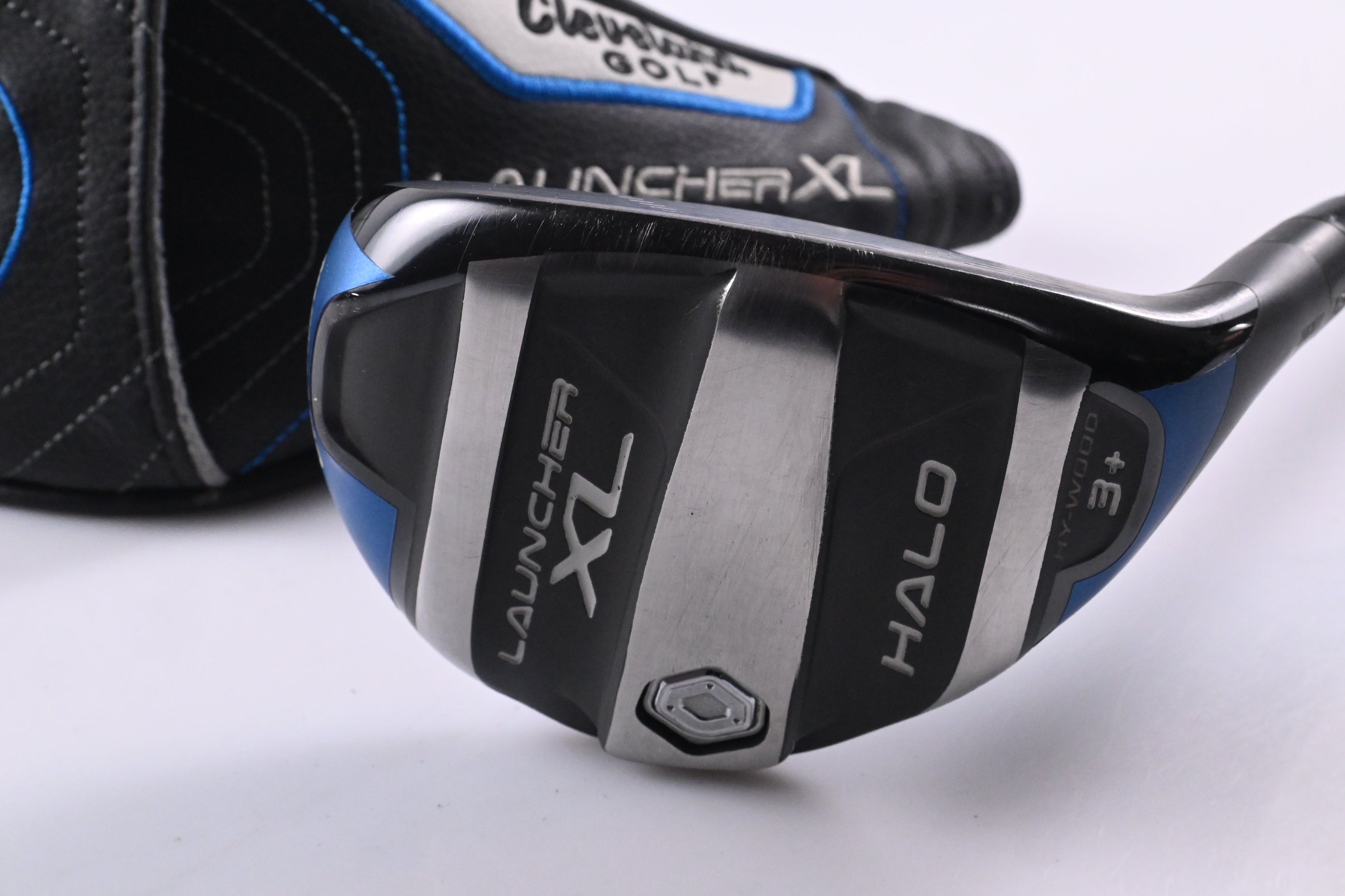 Cleveland Launcher XL Halo Hy-Wood #3+ Hybrid / 18 Degree / Stiff Flex Cypher 40