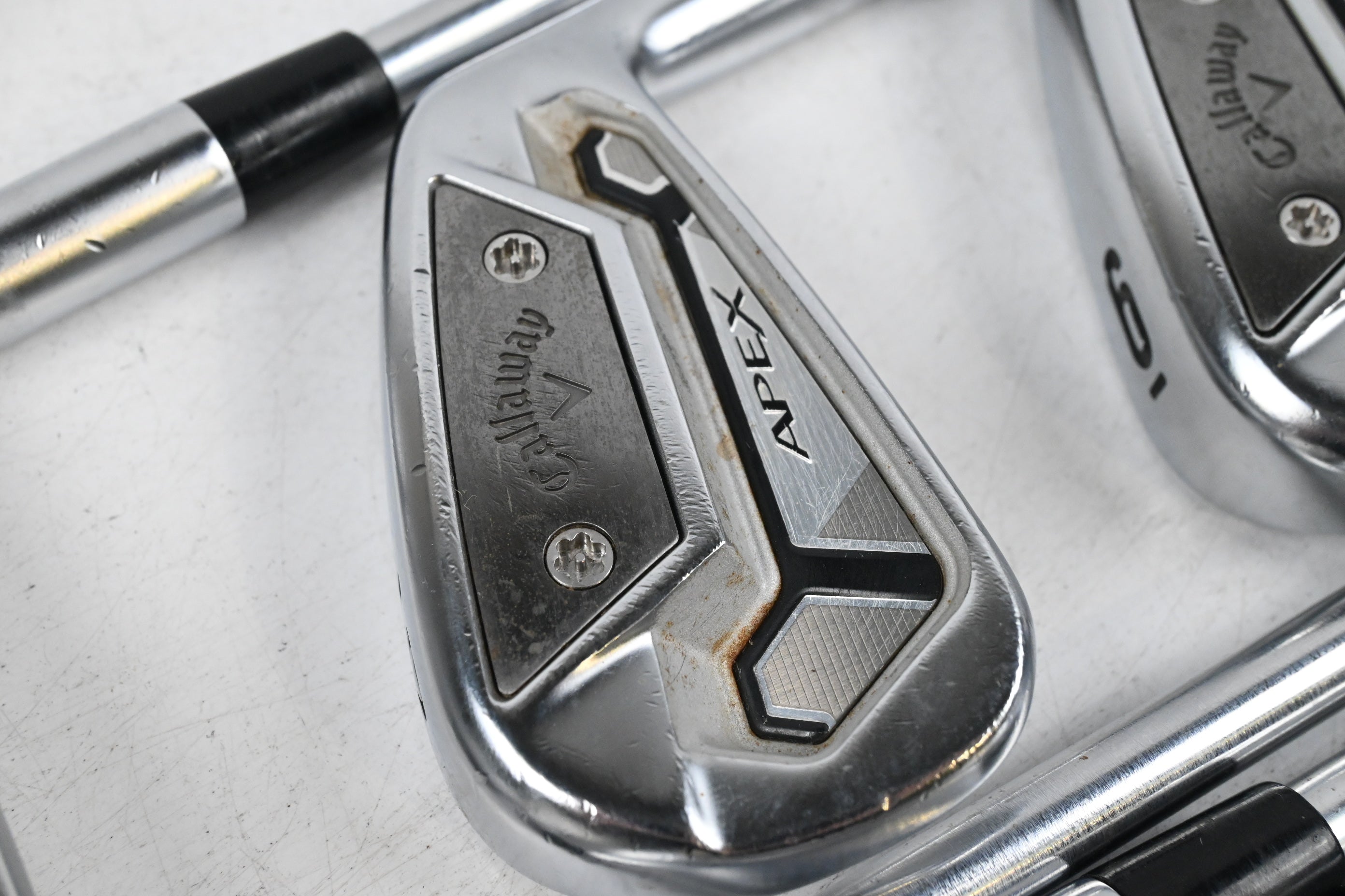 Callaway Apex TCB Irons / 4-PW / Stiff Flex Project X IO 110 Shafts