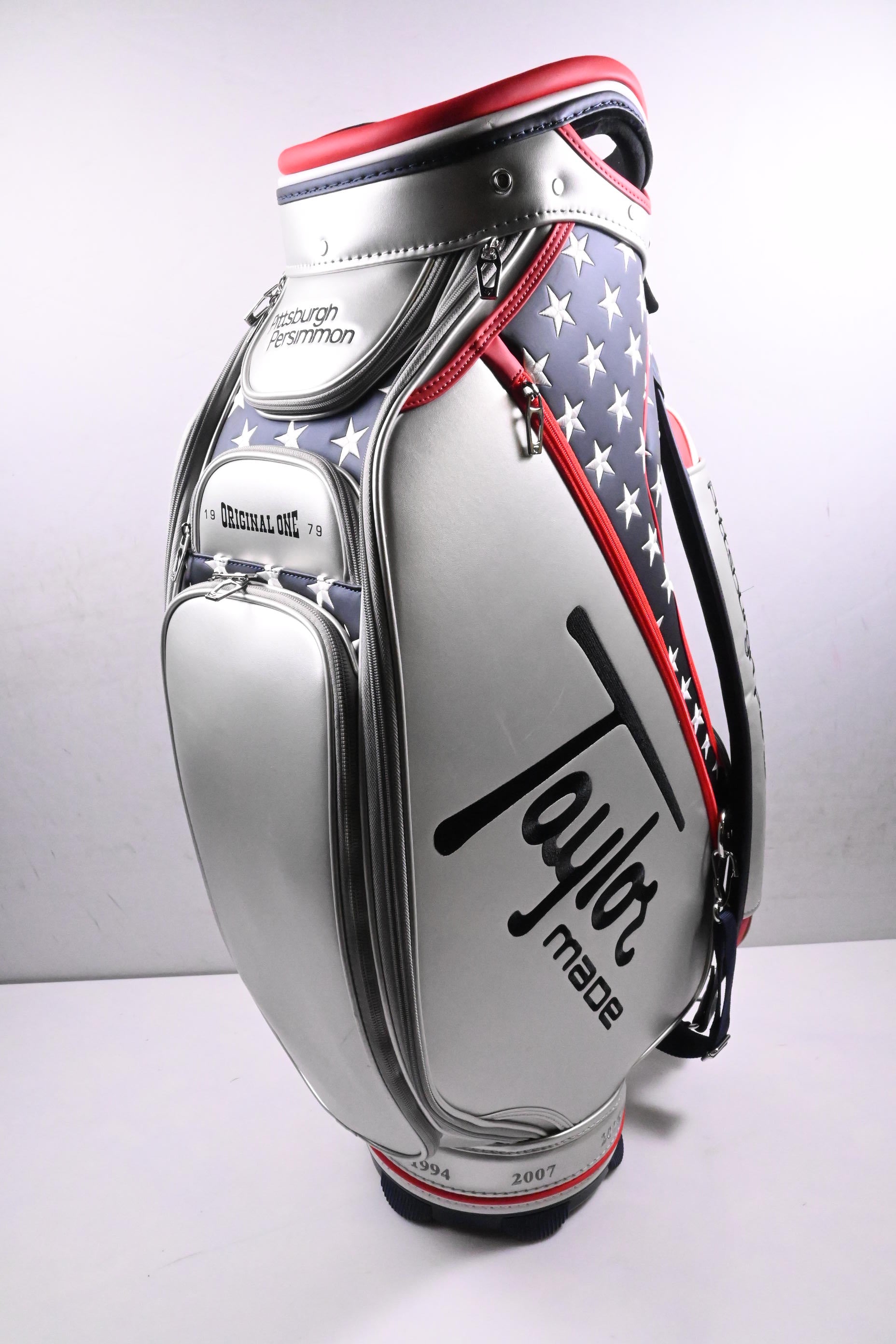 Taylormade 2025 US Open Tour Bag / 6-Way Divider / Silver, Navy
