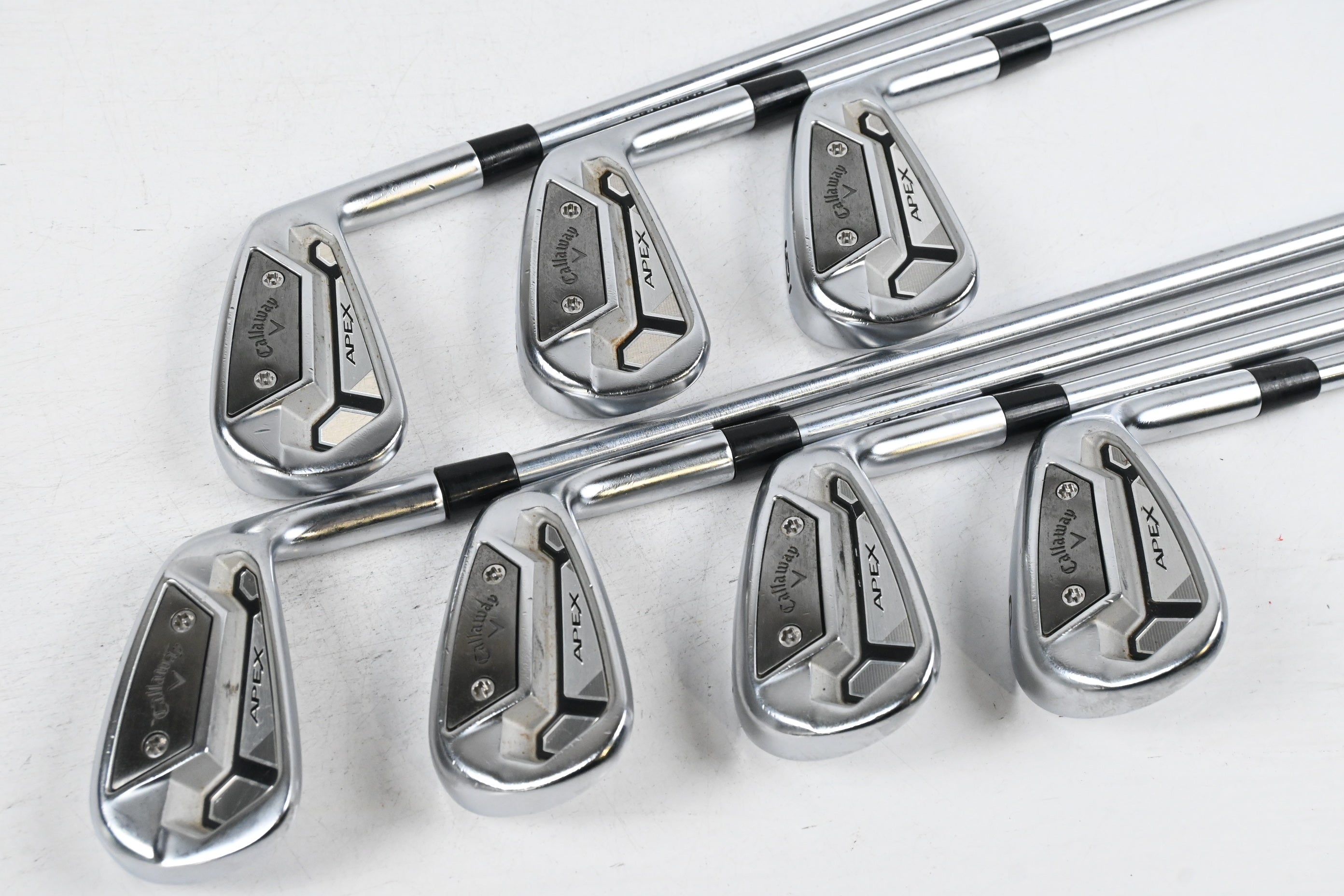 Callaway Apex TCB Irons / 4-PW / Stiff Flex Project X IO 110 Shafts
