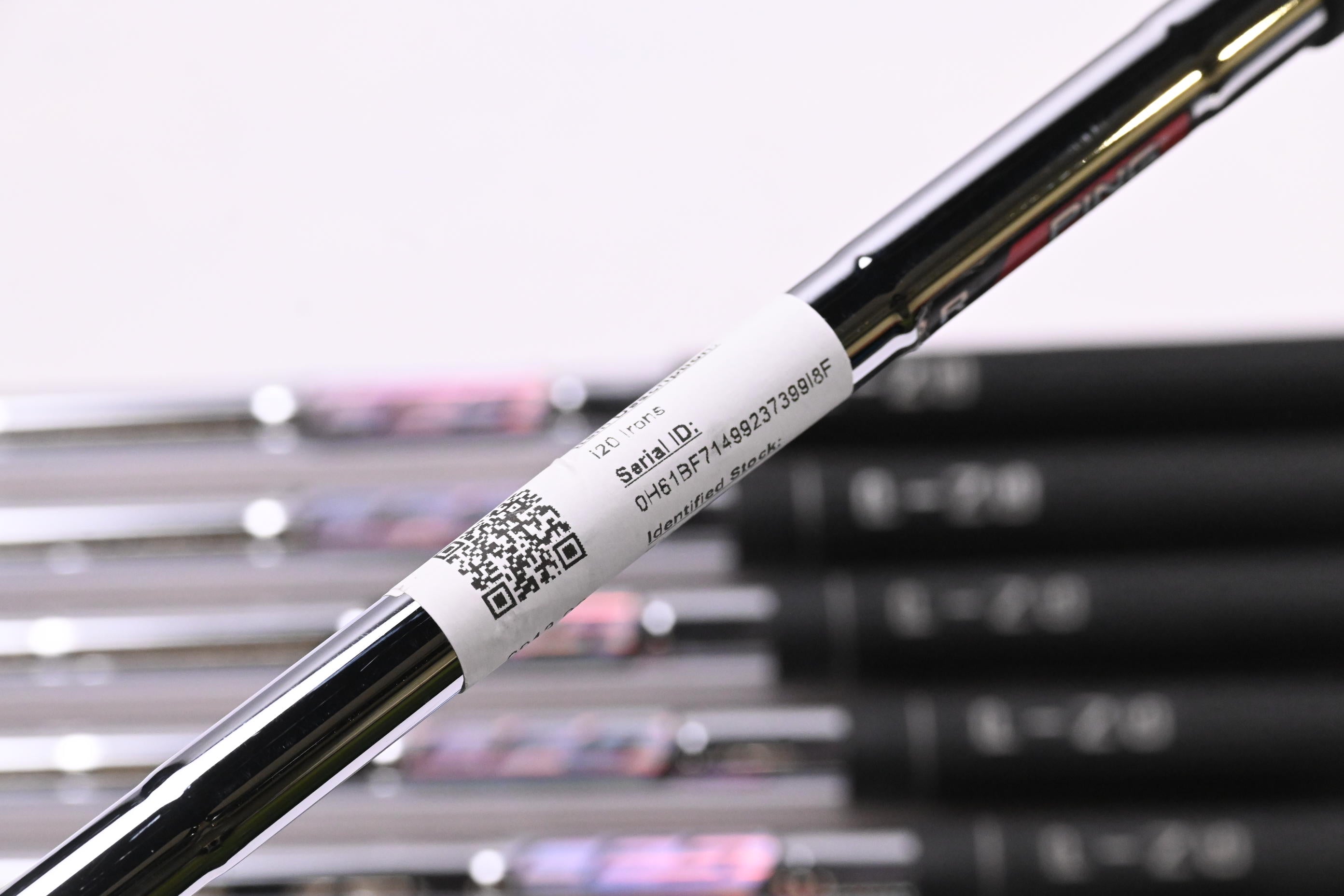 Ping i20 Irons / 4-PW+SW / Blue Dot / Regular Flex Ping CFS Shafts