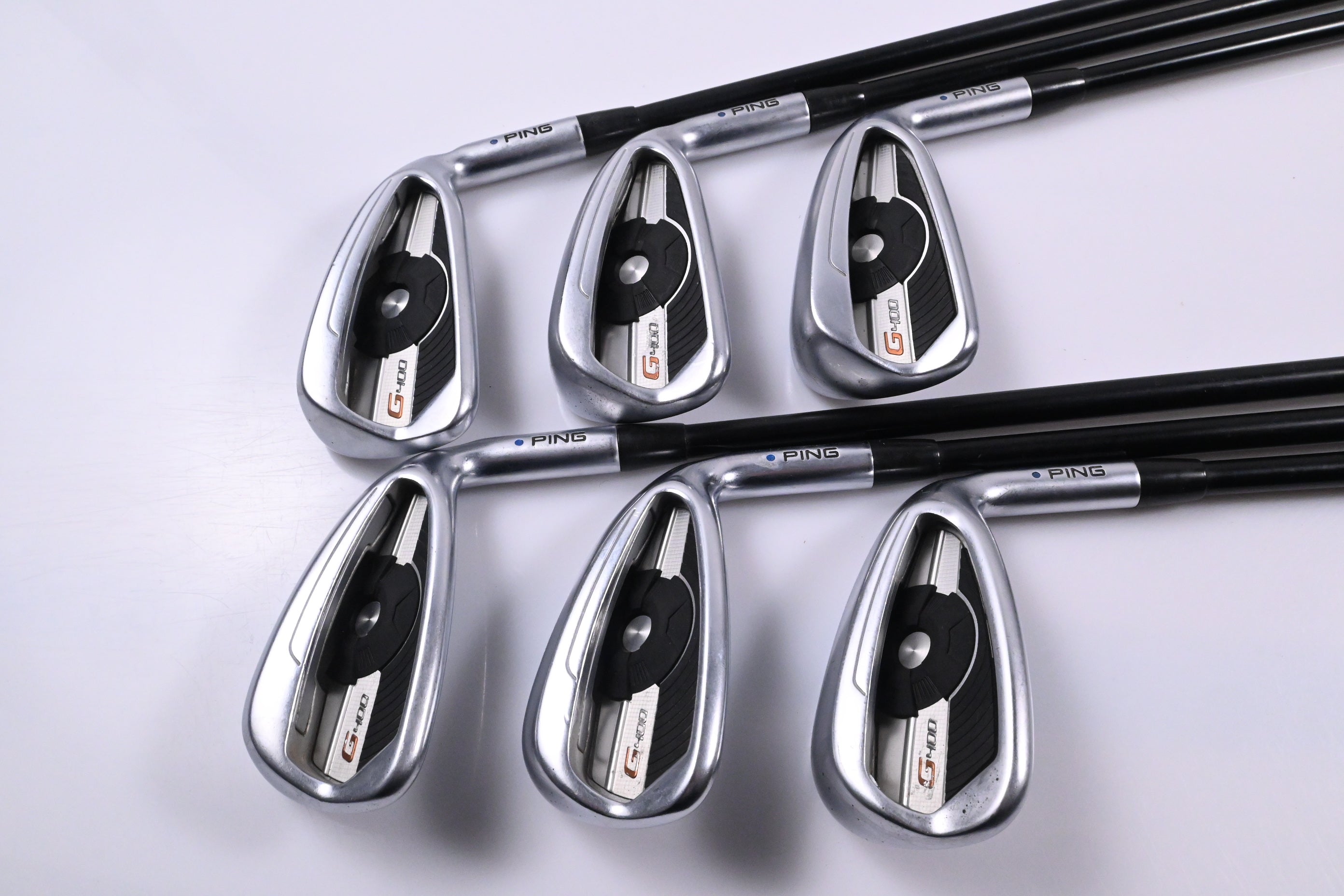 Ping G400 Irons / 5-PW / Blue Dot / Senior Flex Ping Alta CB Shafts