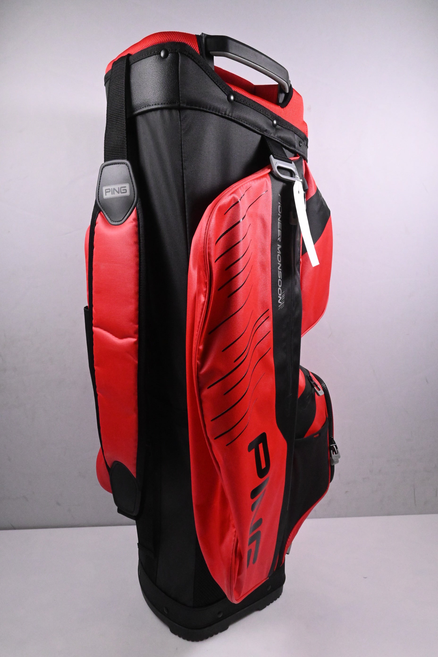 Ping Pioneer Monsoon Cart Bag / 15-Way Divider / Red, Black