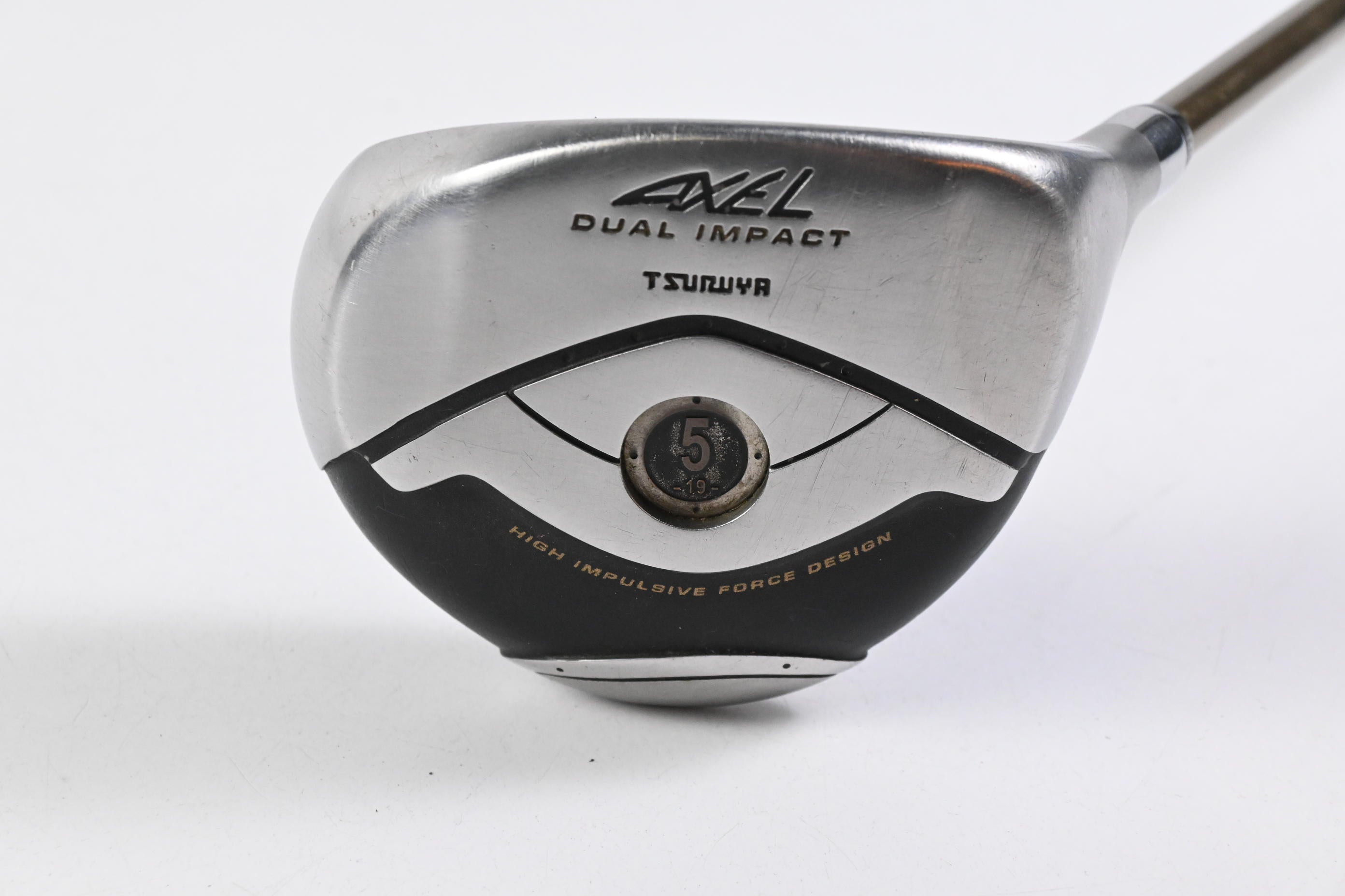 Tsuruya Axel #5 Wood / 19 Degree / Senior Flex Axel Dual Contact Shaft