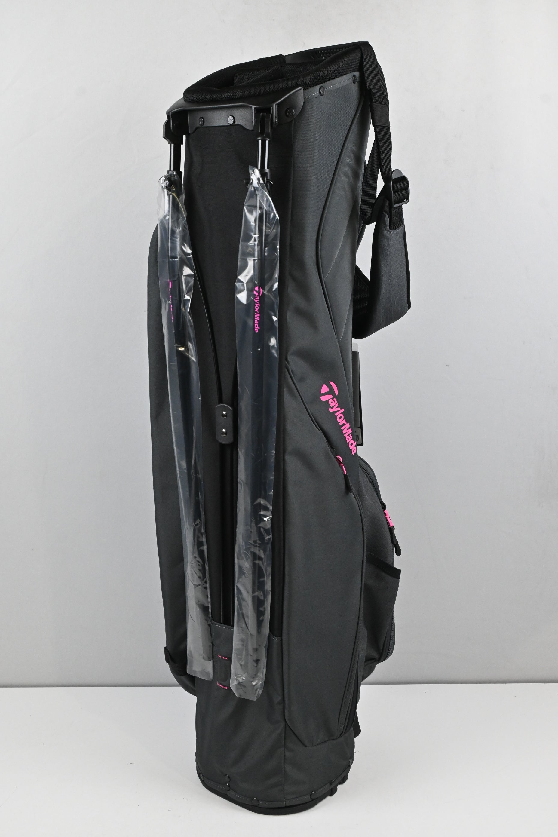 Taylormade Flex Tech Carry Stand Bag / 3-Way Divider / Grey, Pink