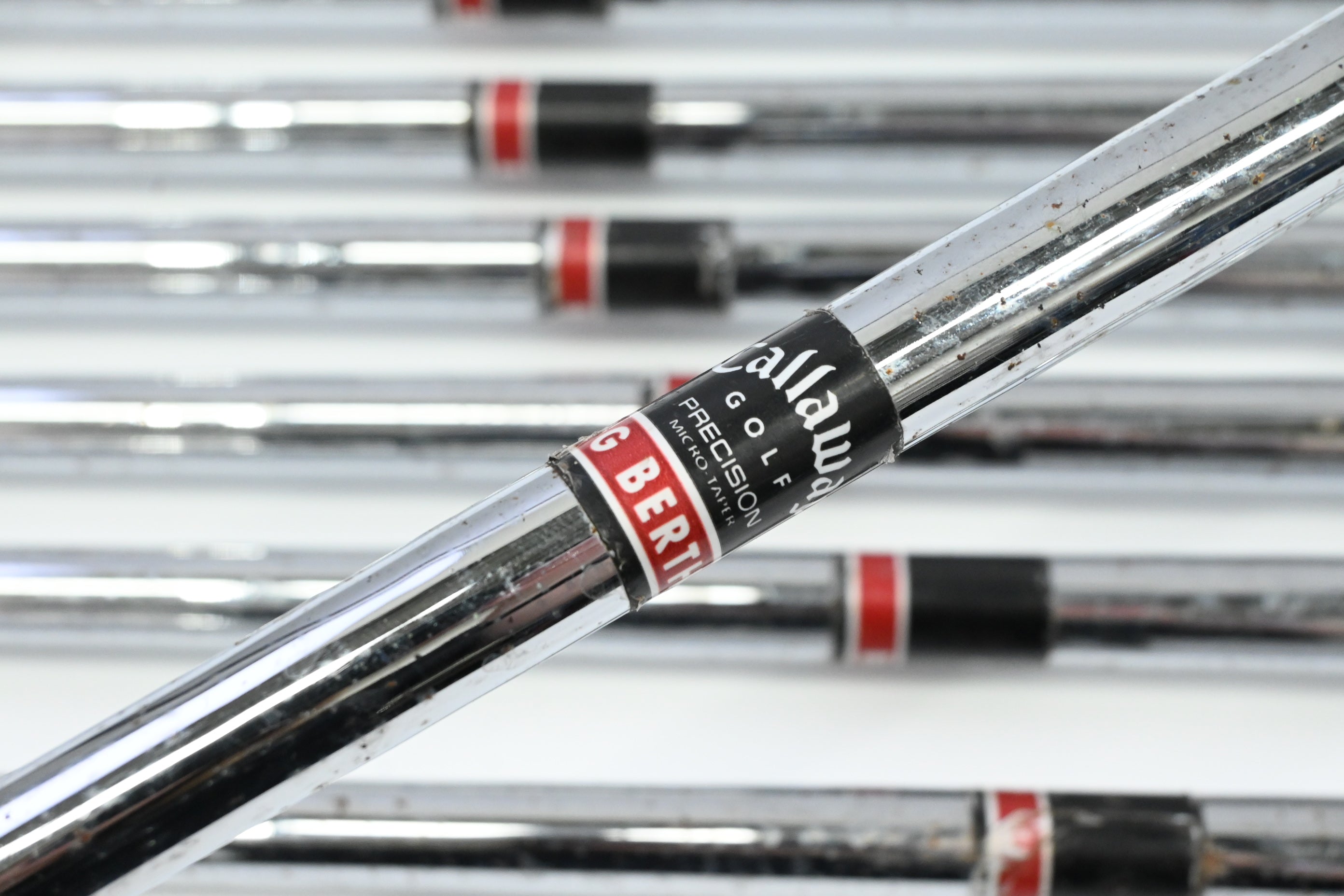 Callaway Big Bertha 2006 Irons / 4-PW / Uniflex Precision Micro-Taper Shafts