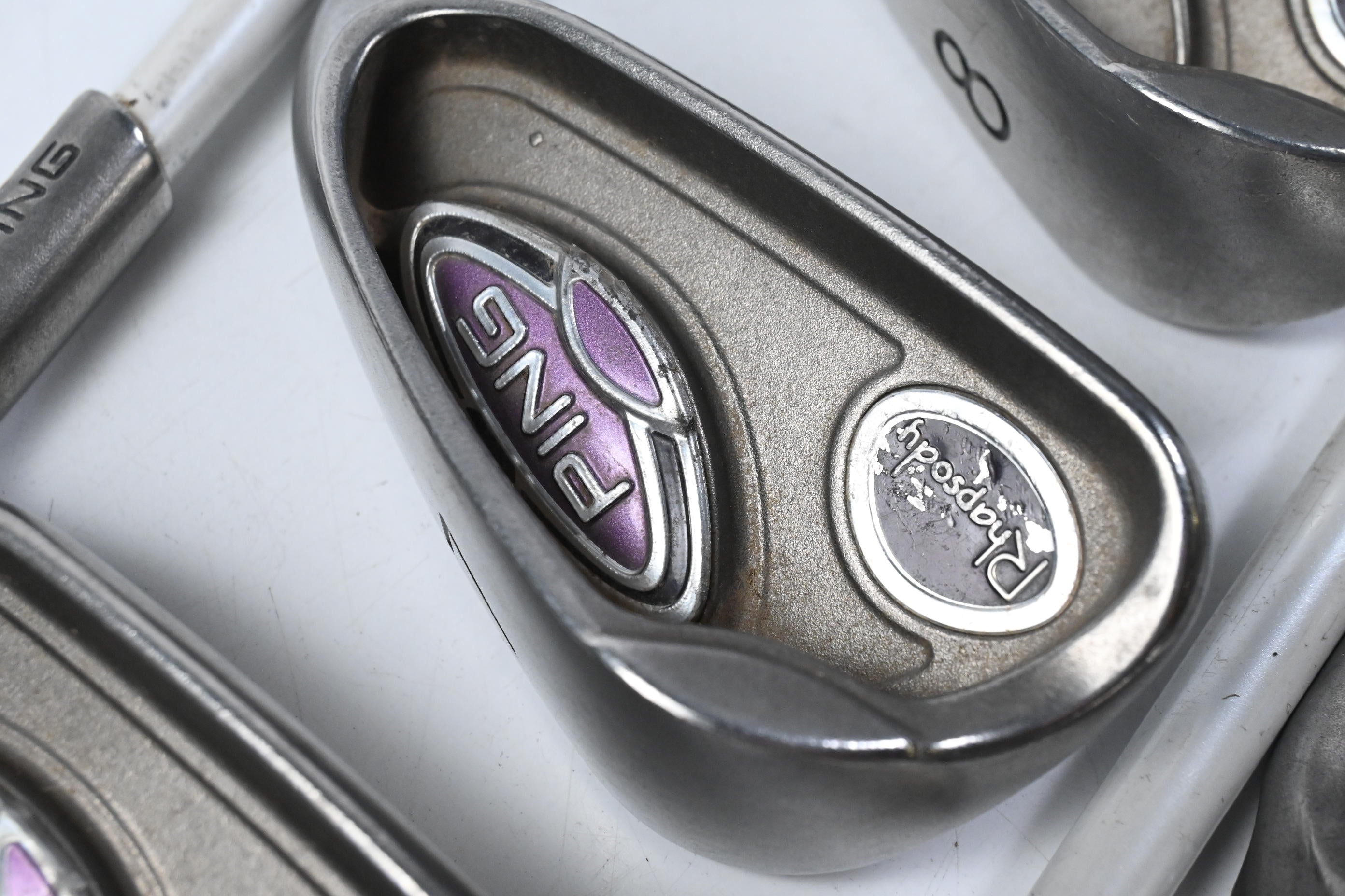 Ladies Ping Rhapsody Irons / 6-PW+SW / Gold Dot / Ladies Flex Ping ULT 129 Shaft