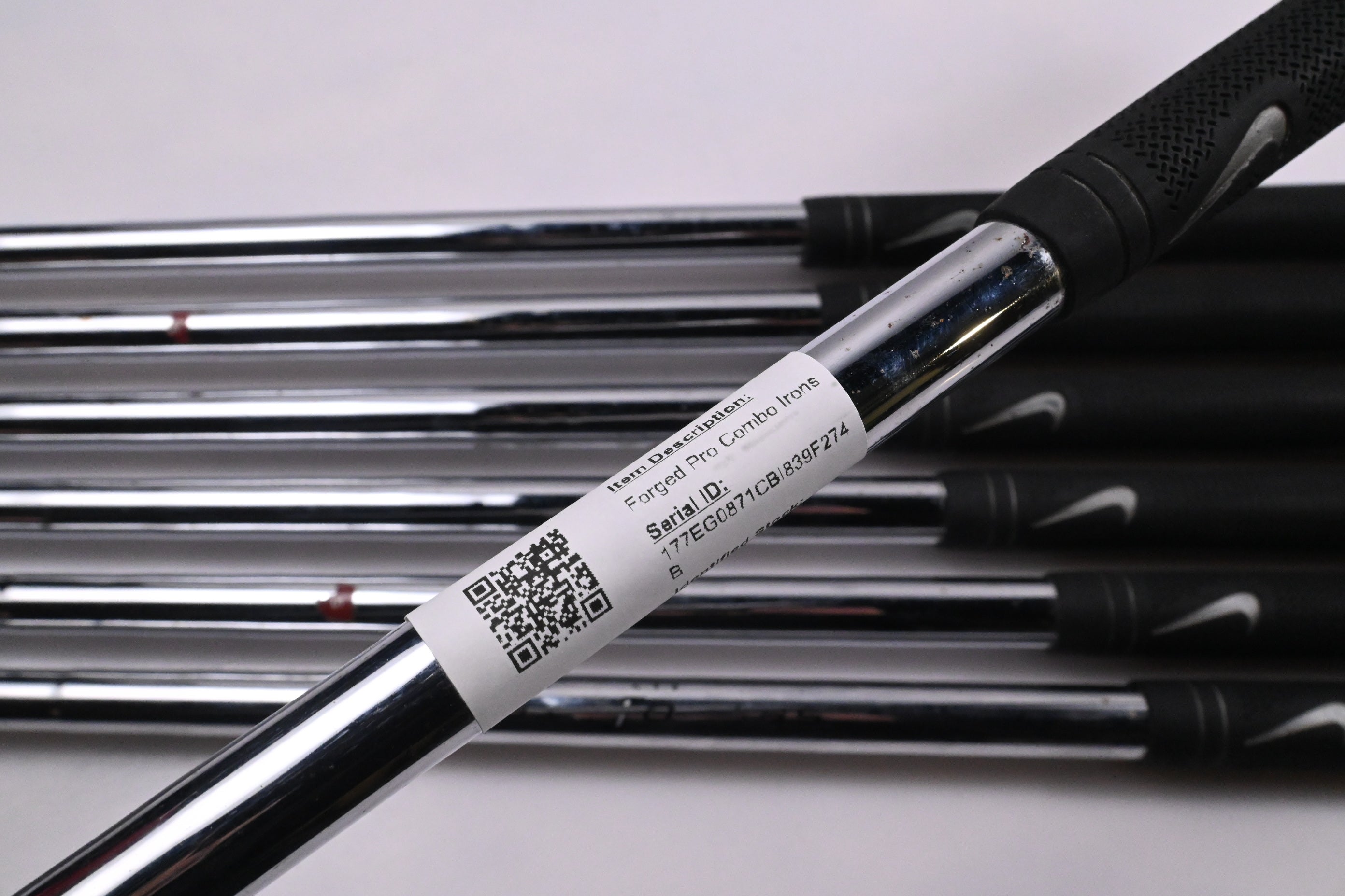 Nike Forged Pro Combo Irons / 4-PW / Stiff Flex Nike Shafts