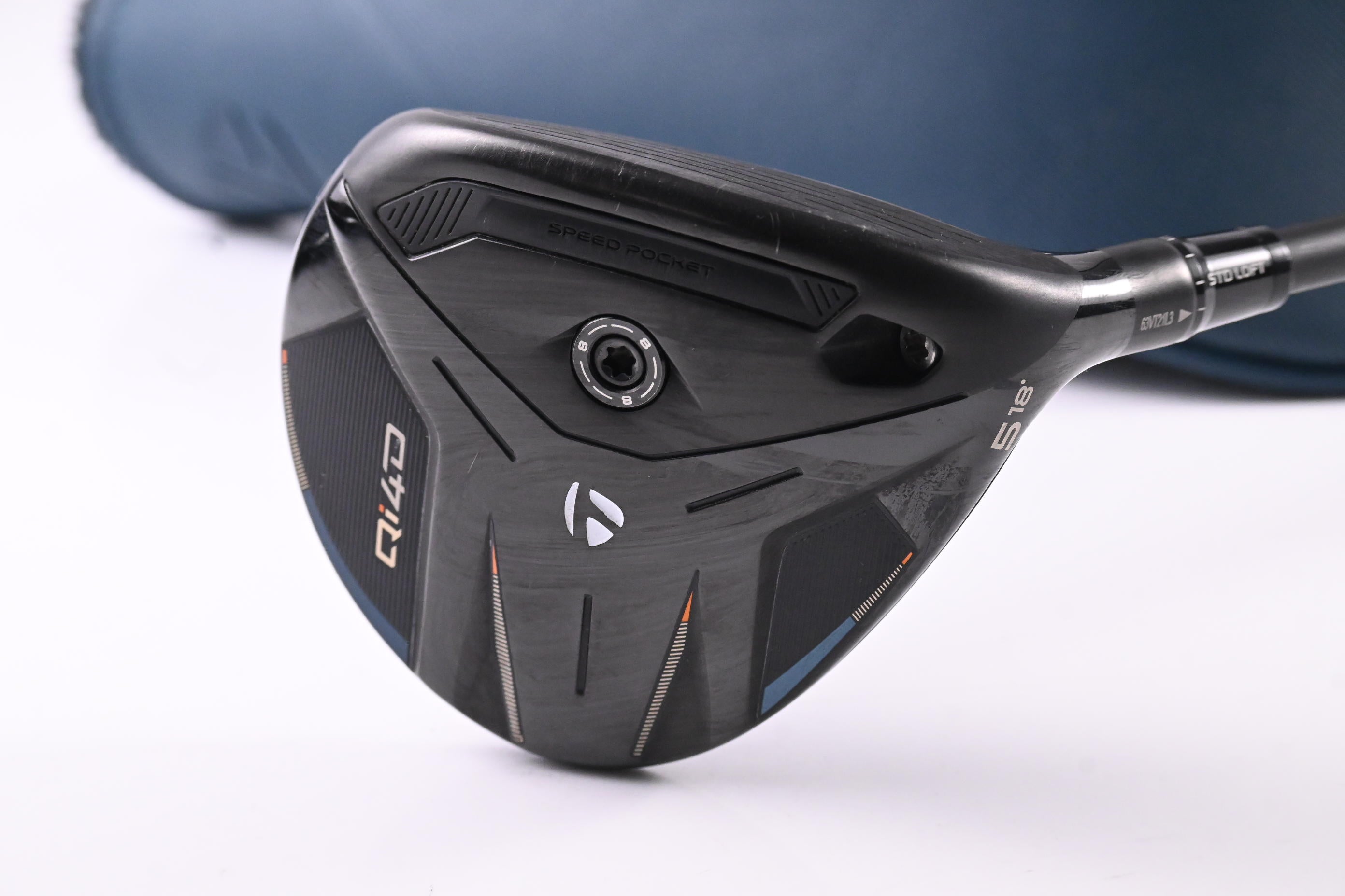 Taylormade Qi4D #5 Wood / 18 Degree / Stiff Flex REAX 65 Shaft