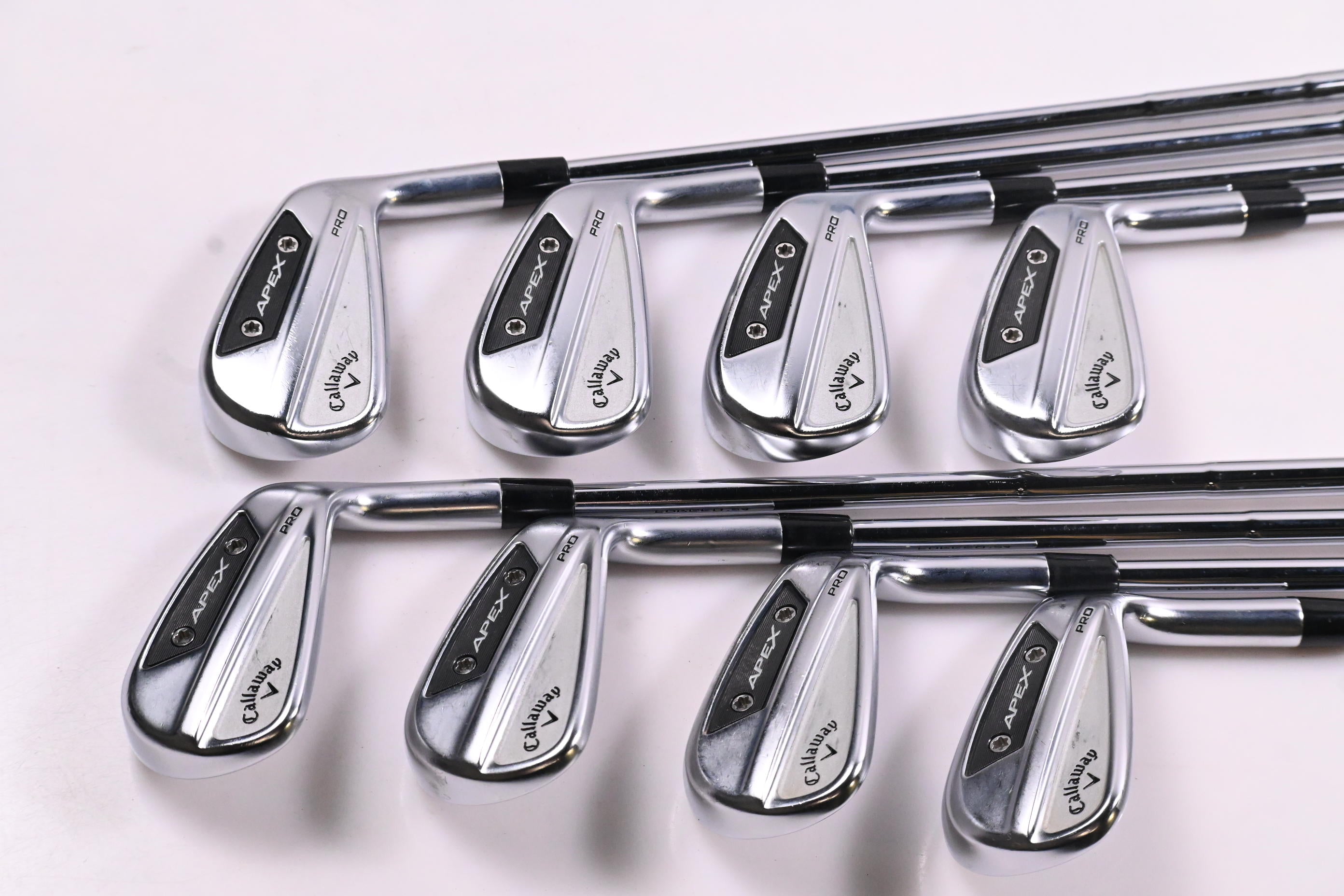 Callaway Apex Pro 24 Irons / 4-PW+AW / Stiff Flex Dynamic Gold MID 115 S300