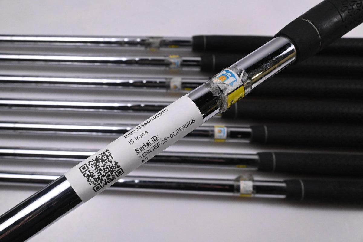 Ping i5 Irons / 3-PW / Black Dot / Regular Flex Ping Shafts