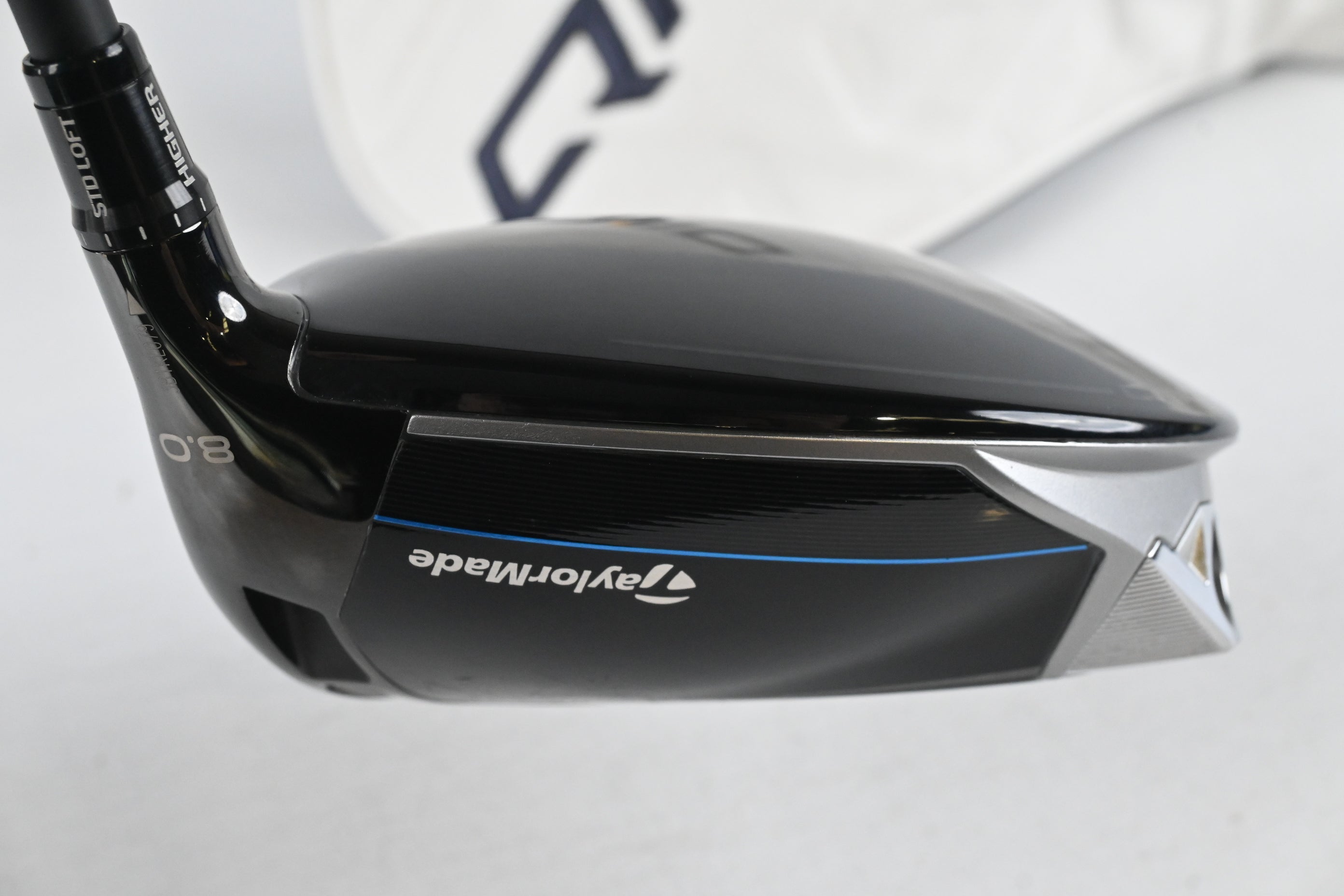 Taylormade Qi10 LS Driver / 8 Degree / Stiff Flex Tensei AV Limited Blue 65