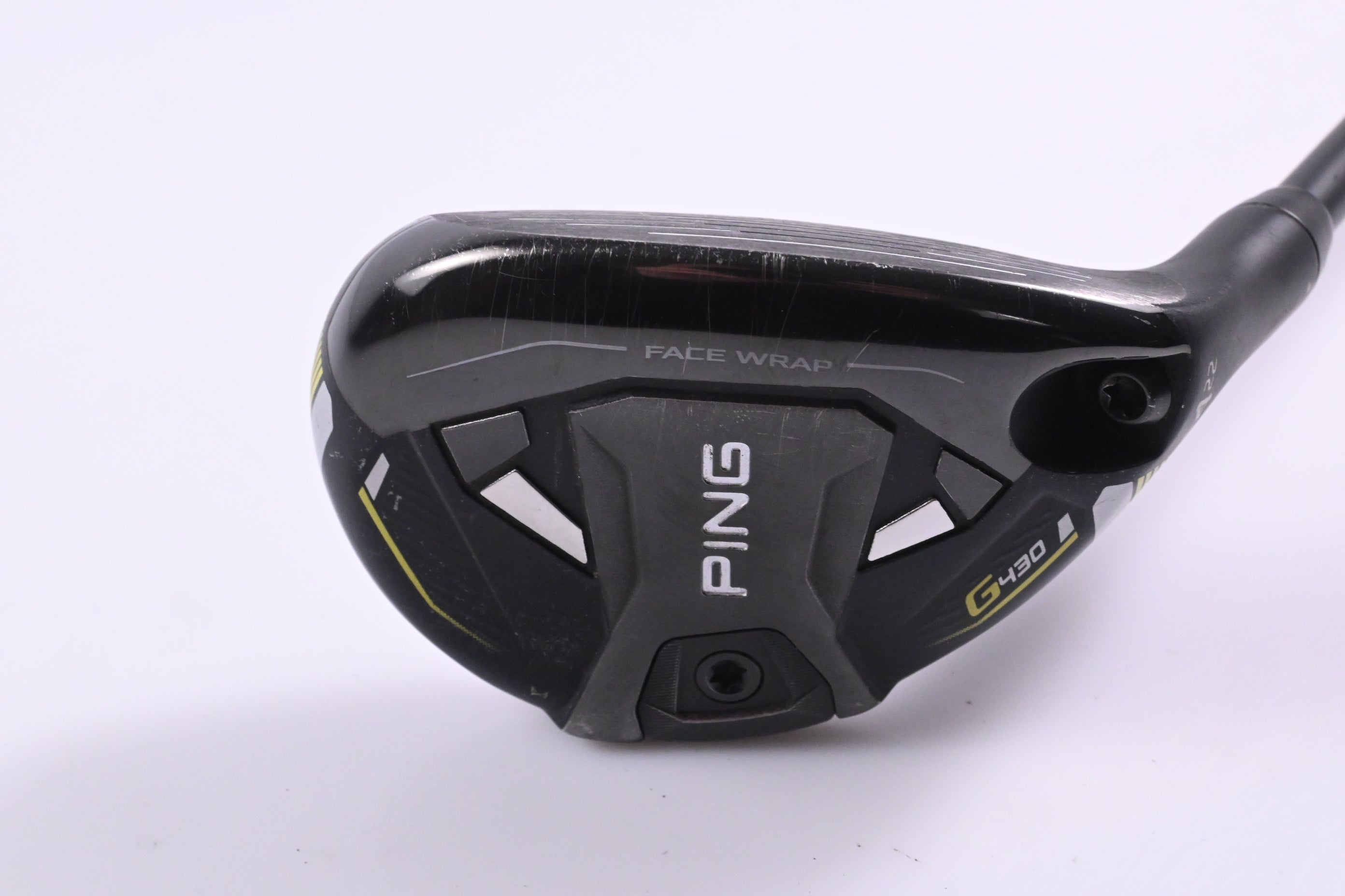 Ping G430 #4 Hybrid / 22 Degree / Regular Flex Ping Alta CB Black 70 Shaft