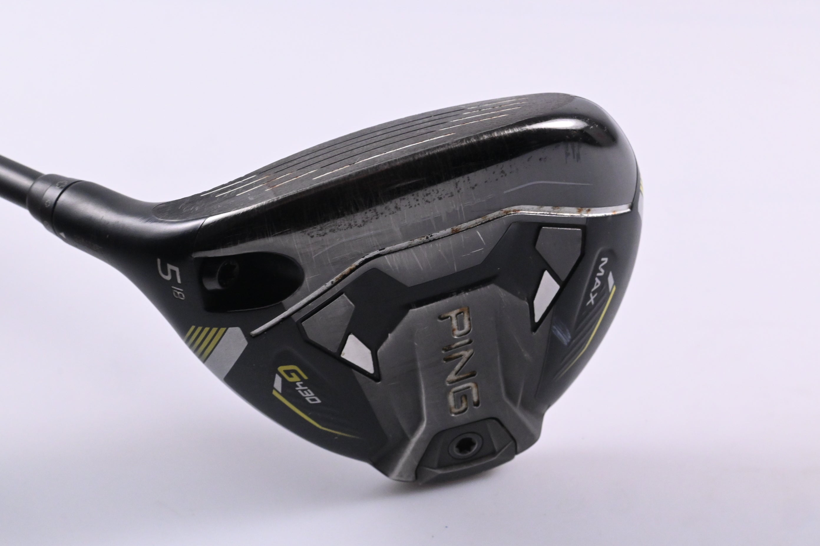 Left Hand Ping G430 Max #5 Wood / 18 Degree / Regular Flex Ping Alta CB Black 65