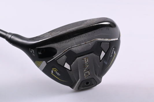 Left Hand Ping G430 Max #5 Wood / 18 Degree / Regular Flex Ping Alta CB Black 65