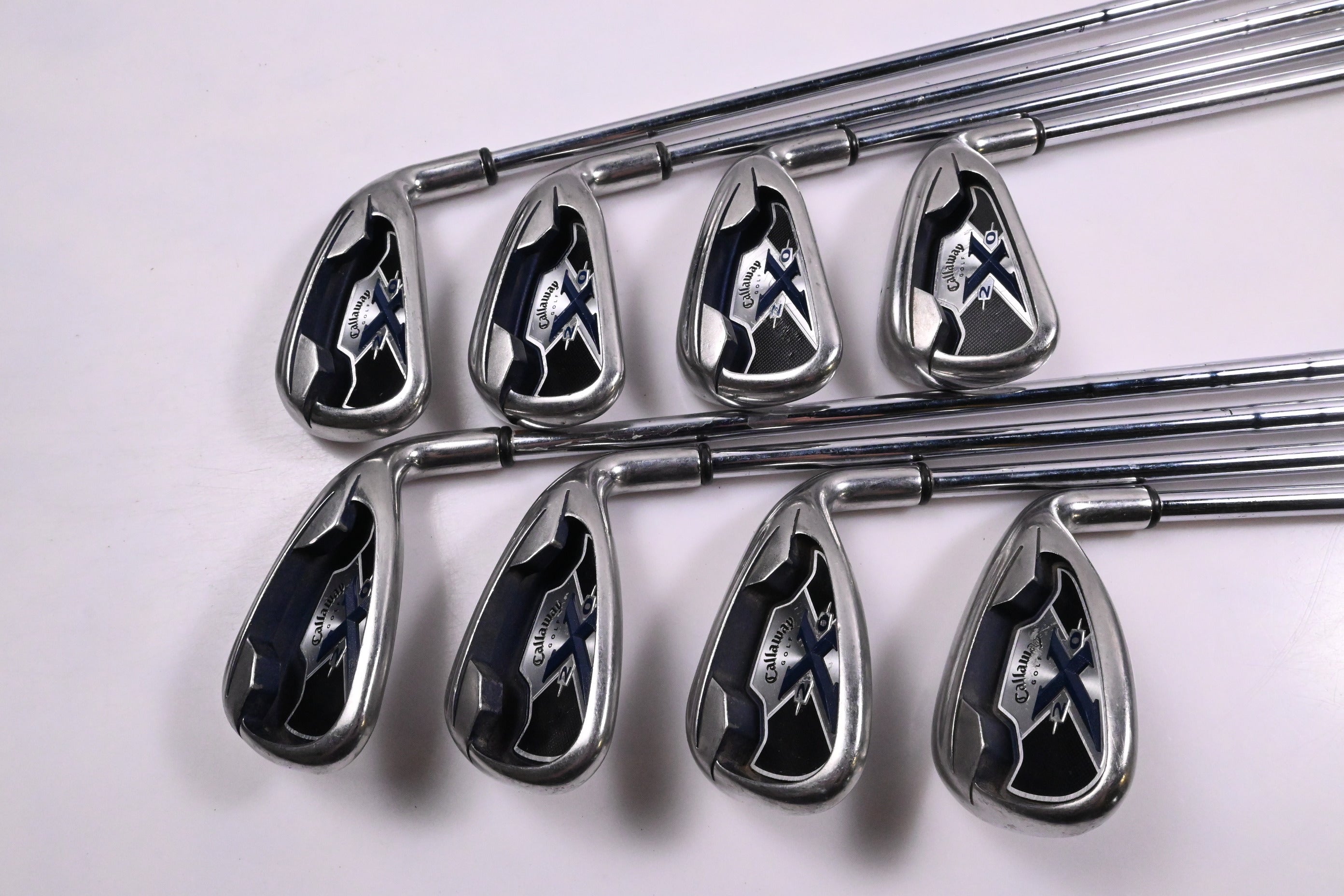 Callaway X-20 Irons / 4-PW+SW / Uniflex Callaway X-20 Steel Shafts
