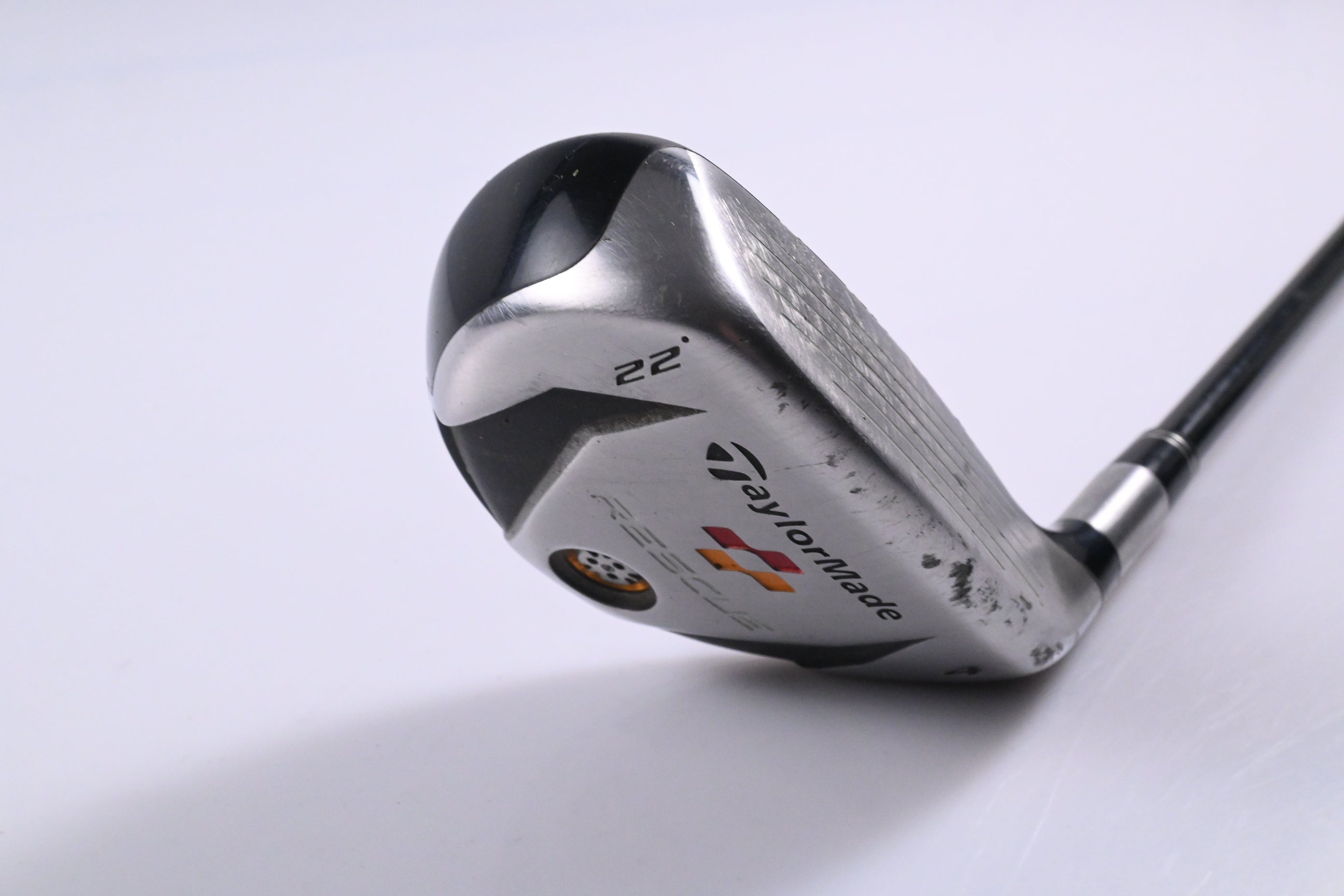 Taylormade Rescue 2009 #4 Hybrid / 22 Degree / Regular Flex Aldila Reax 65 Shaft
