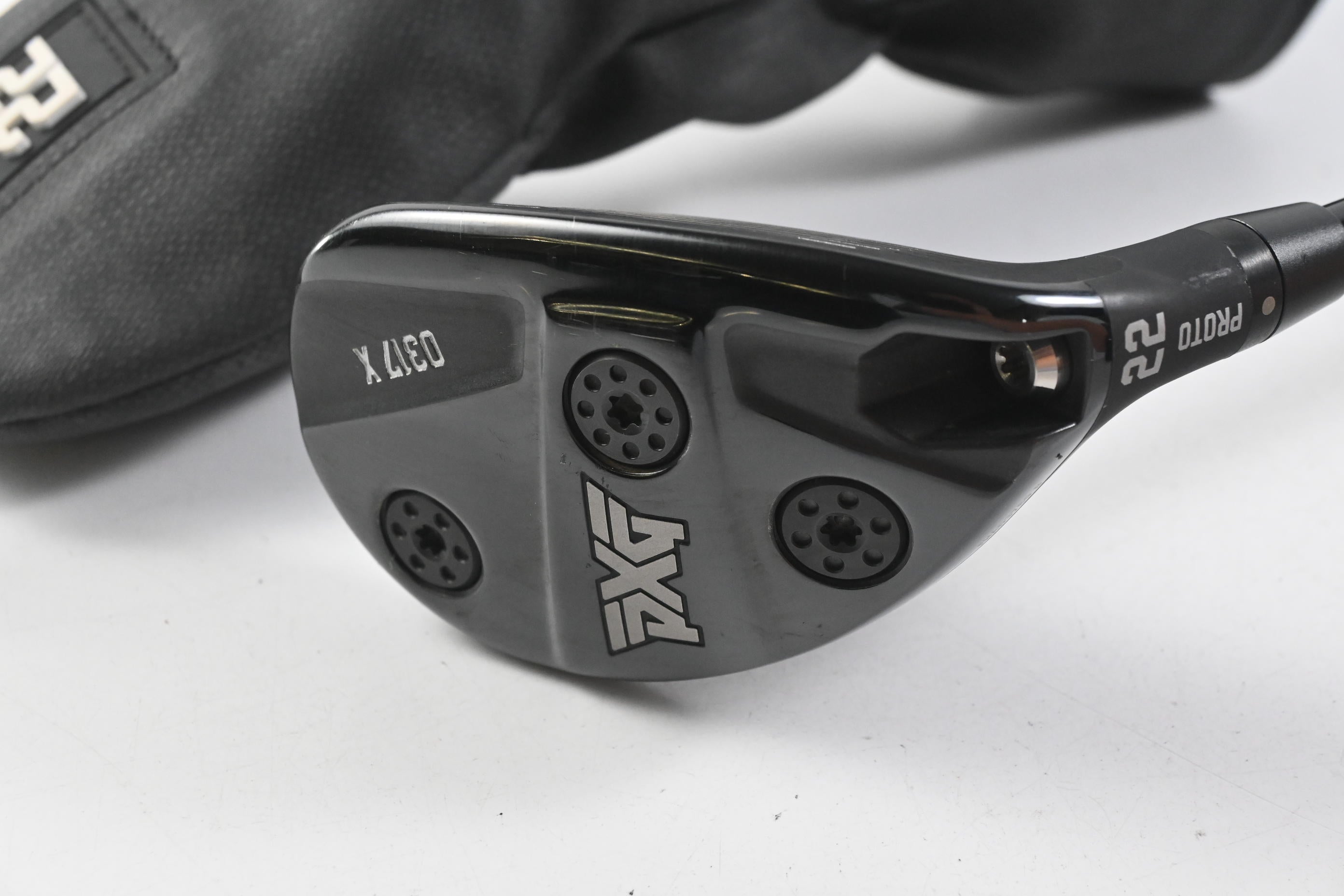 PXG 0317 X Prototype #4 Hybrid / 22 Degree / Stiff Flex Hzrdus Smoke Black RDX 80