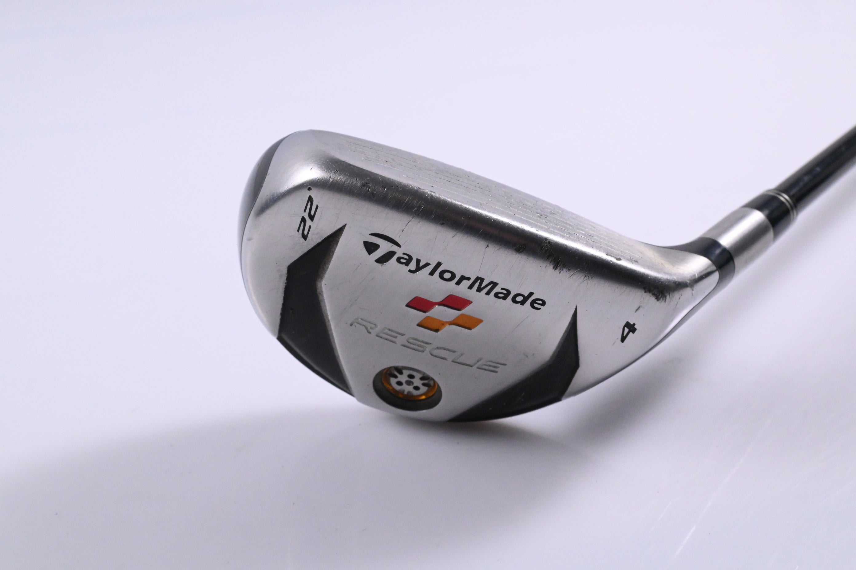Taylormade Rescue 2009 #4 Hybrid / 22 Degree / Regular Flex Aldila Reax 65 Shaft