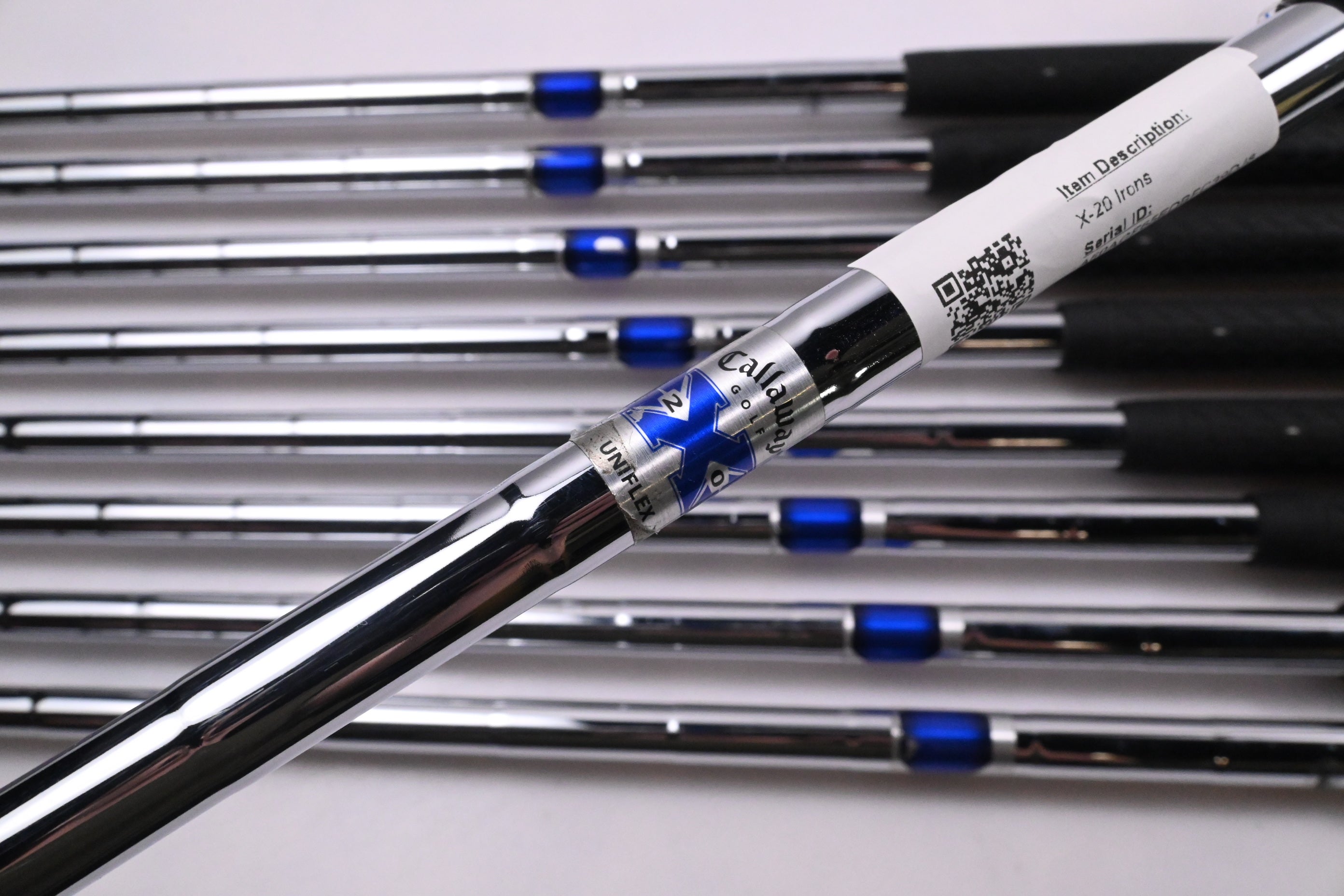 Callaway X-20 Irons / 3-PW+SW / UniFlex Callaway Shafts