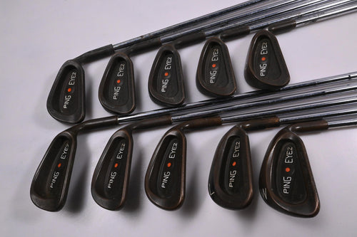 Ping Eye 2+ BeCu Irons / 2-PW+LW / Orange Dot / Stiff Flex Ping JZ Shafts