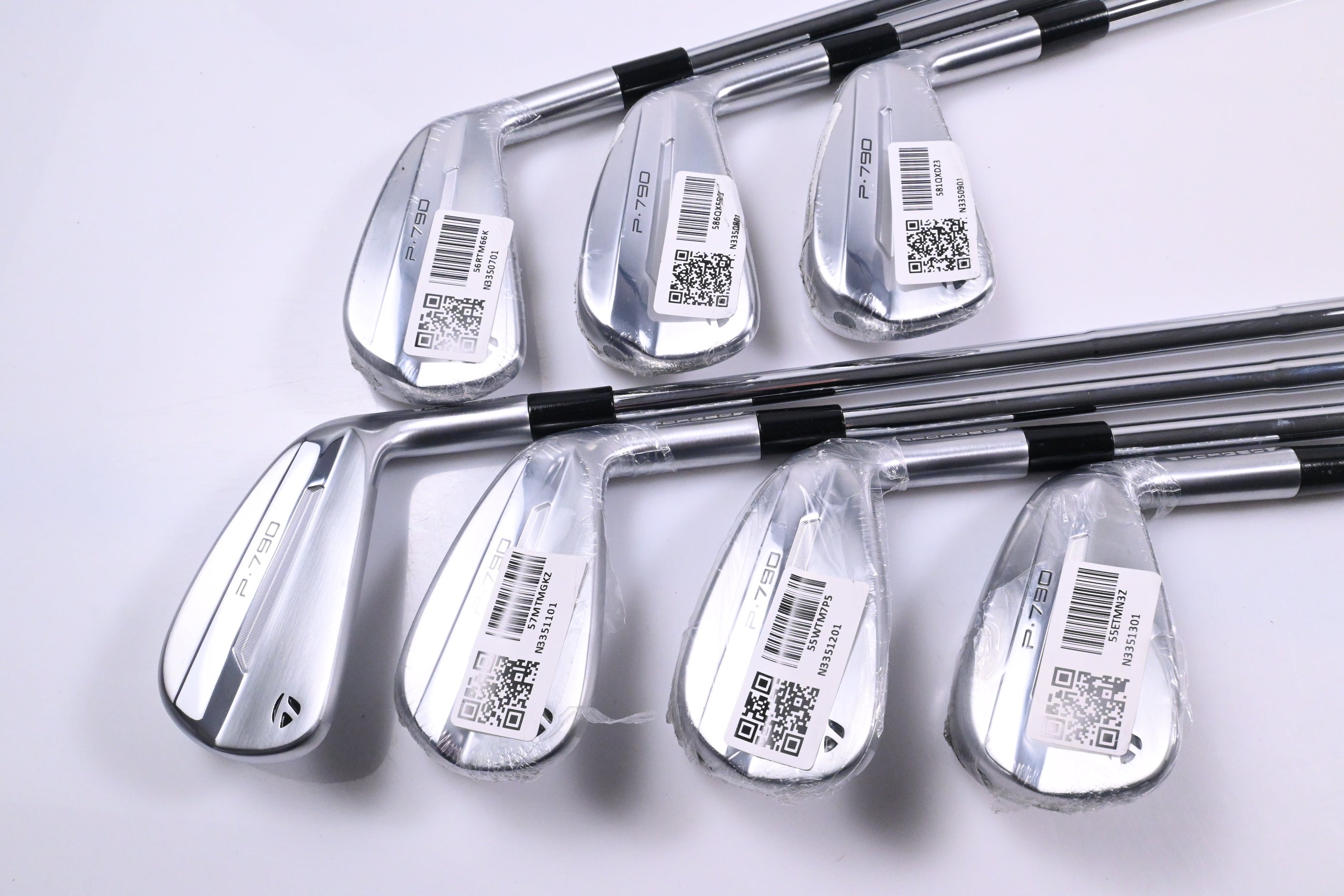 Taylormade P790 2025 Irons / 4-PW / Stiff Flex Dynamic Gold MID 115 S300 Shafts