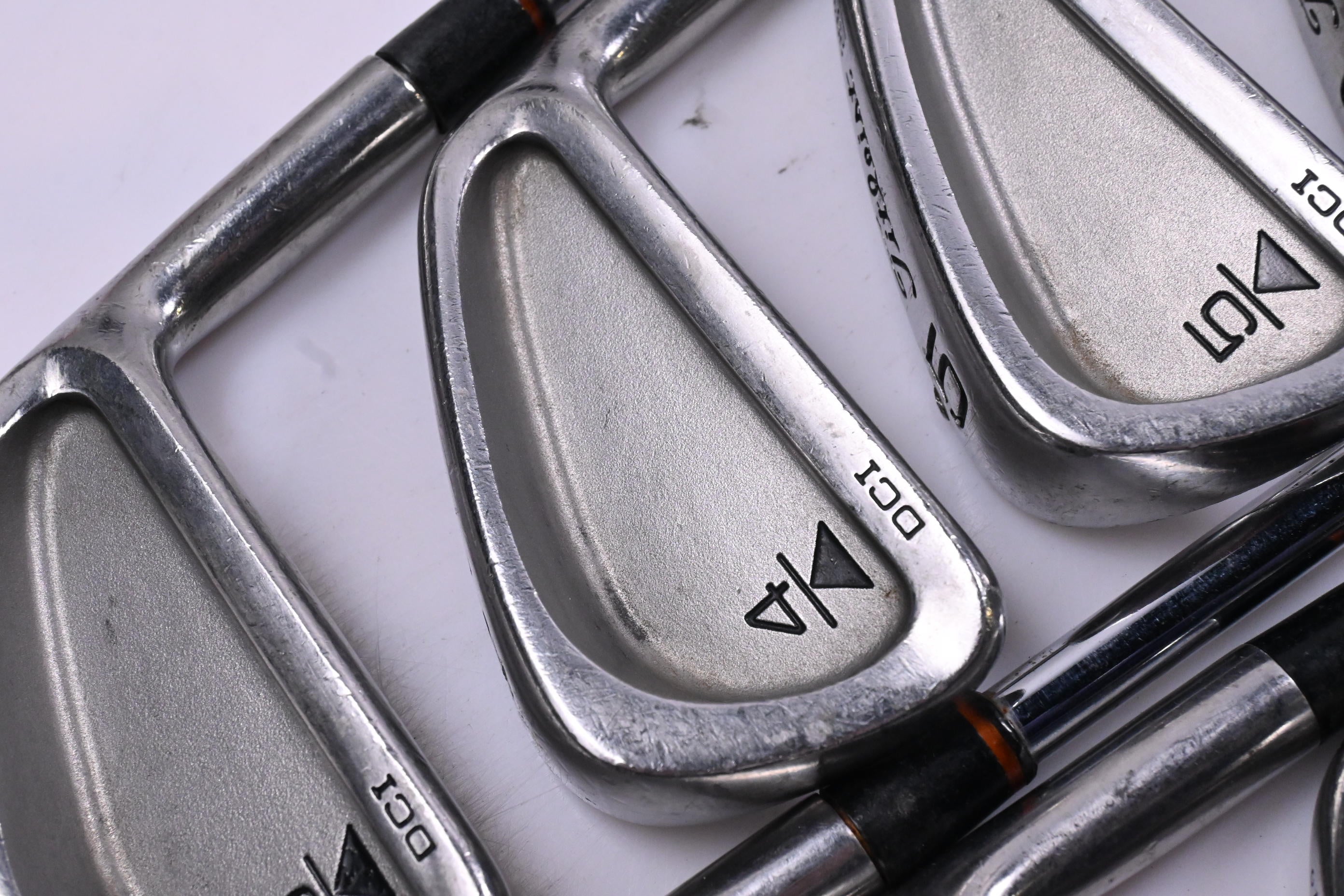 Titleist DCI Black Irons / 3-PW+SW / Regular Flex Titleist MS 309 Shafts