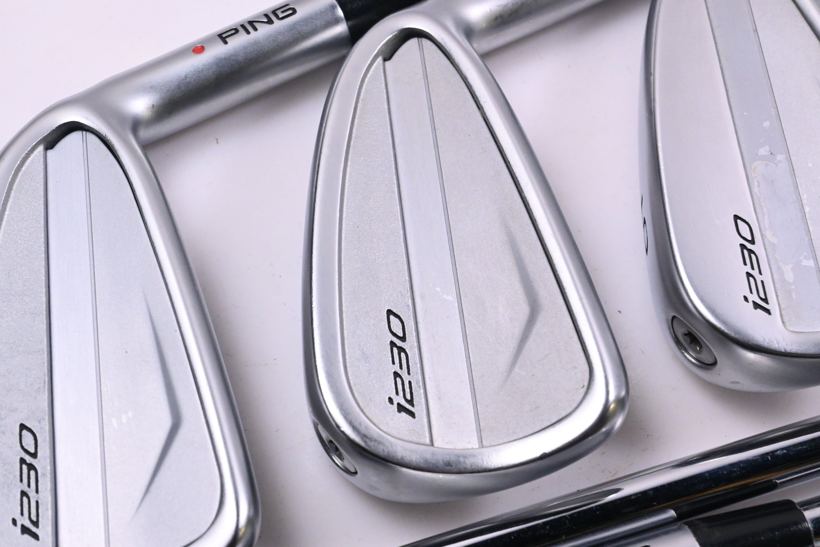 Ping i230 Irons / 4-PW / Red Dot / X-Flex N.S.Pro Modus3 Tour 105 Shafts