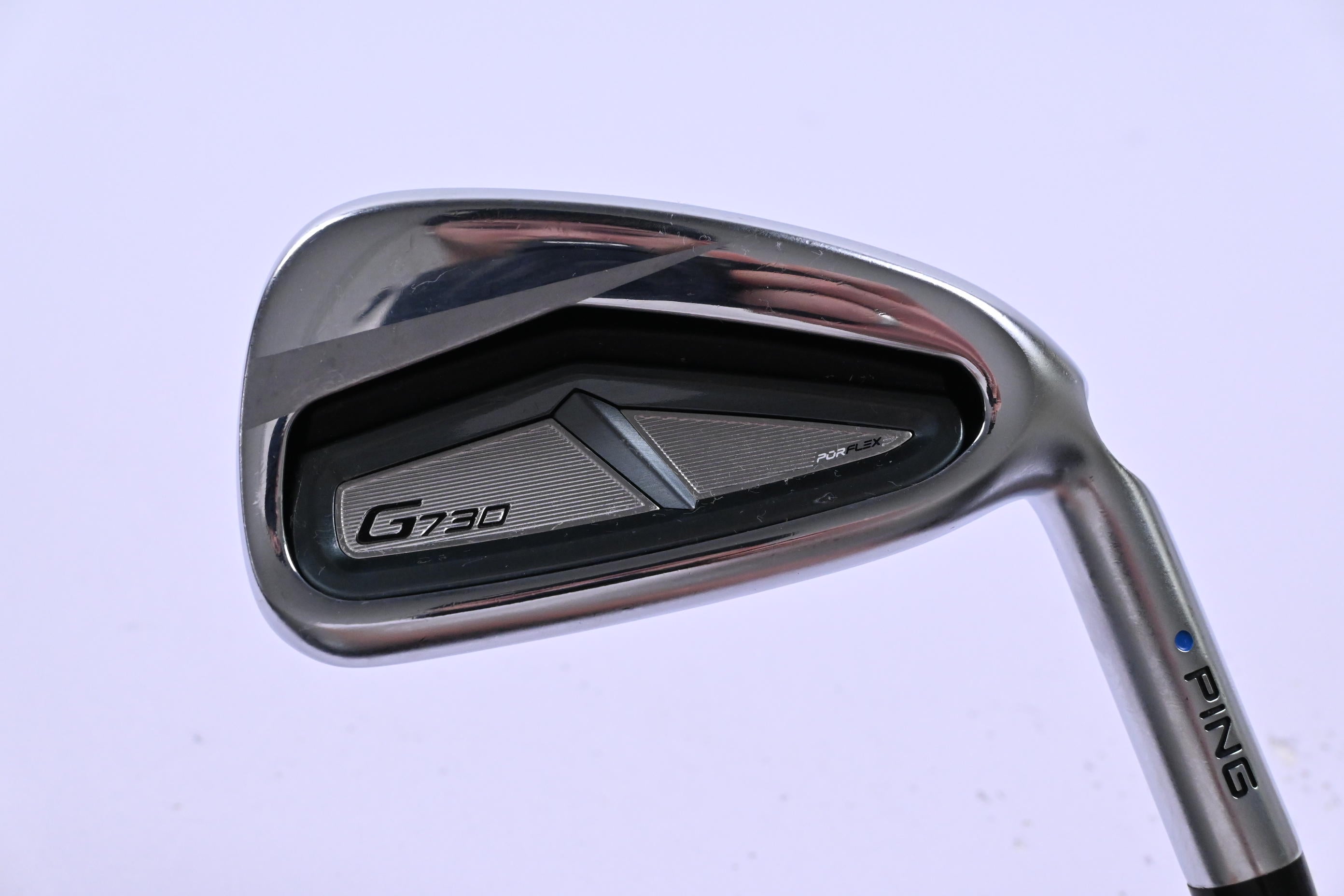 Ping G730 #6 Iron / Blue Dot / Regular Flex Dynamic Gold Mid 100 R300 Shaft