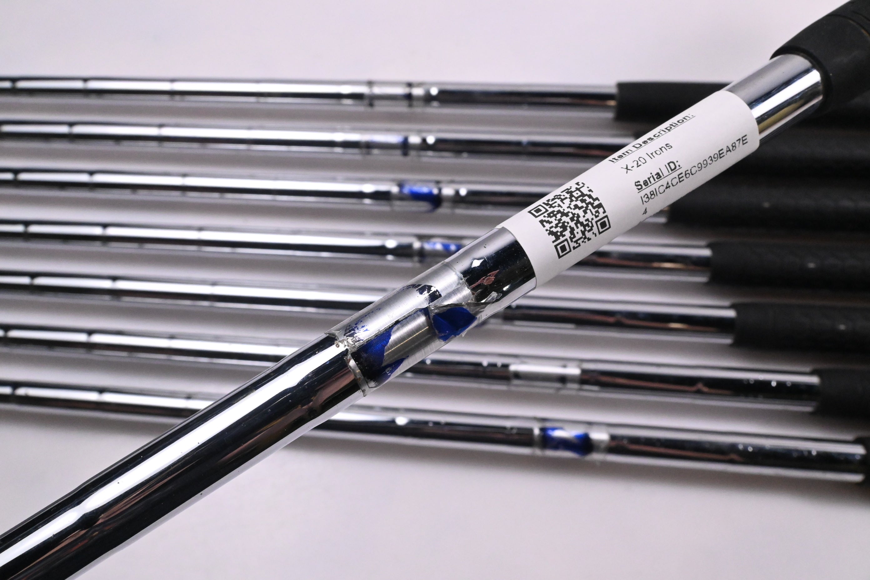Callaway X-20 Irons / 4-PW+SW / Uniflex Callaway X-20 Steel Shafts