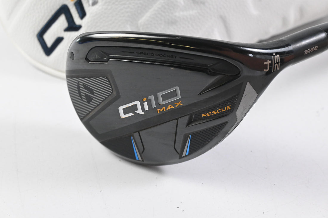 Taylormade Qi10 Max #4 Hybrid / 23 Degree / Regular Flex Speeder NX 50 Shaft