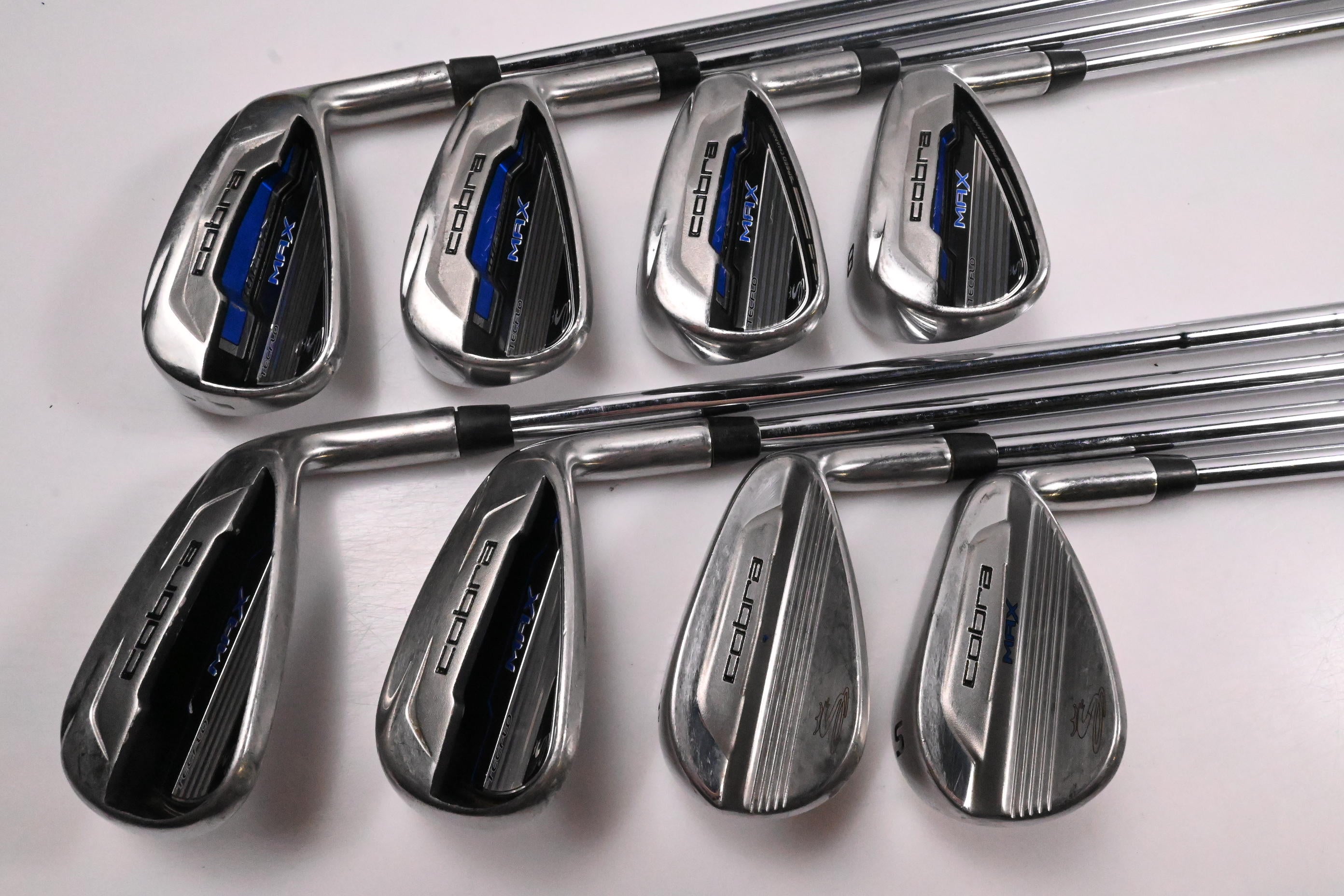 Cobra Max Irons / 5-PW+GW+SW / Regular Flex Cobra Max Shafts