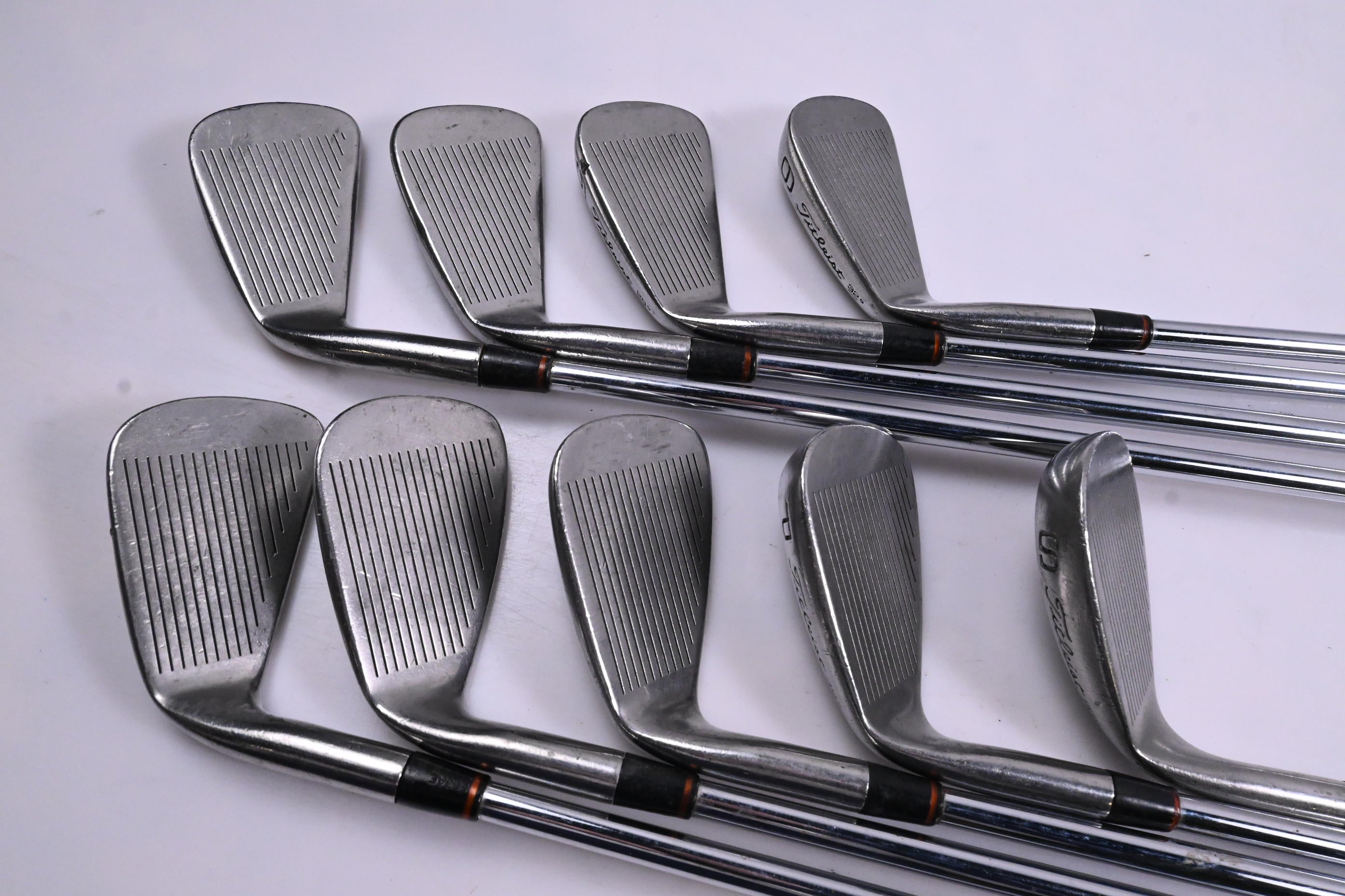 Titleist DCI Black Irons / 3-PW+SW / Regular Flex Titleist MS 309 Shafts