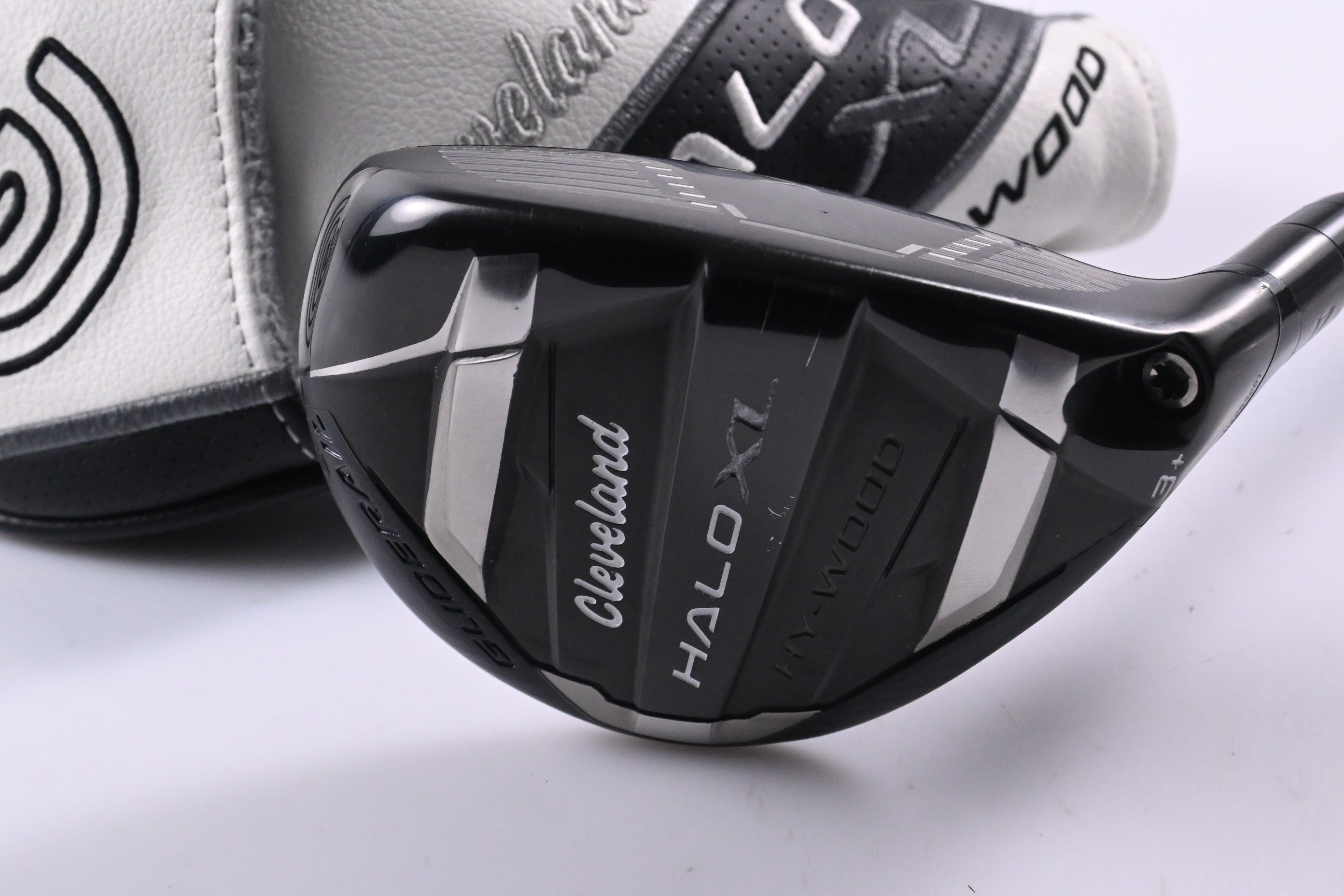 Cleveland Halo XL Hy-Wood #3+ Hybrid / 17 Degree / Stiff Flex Ascent PL 40 Shaft
