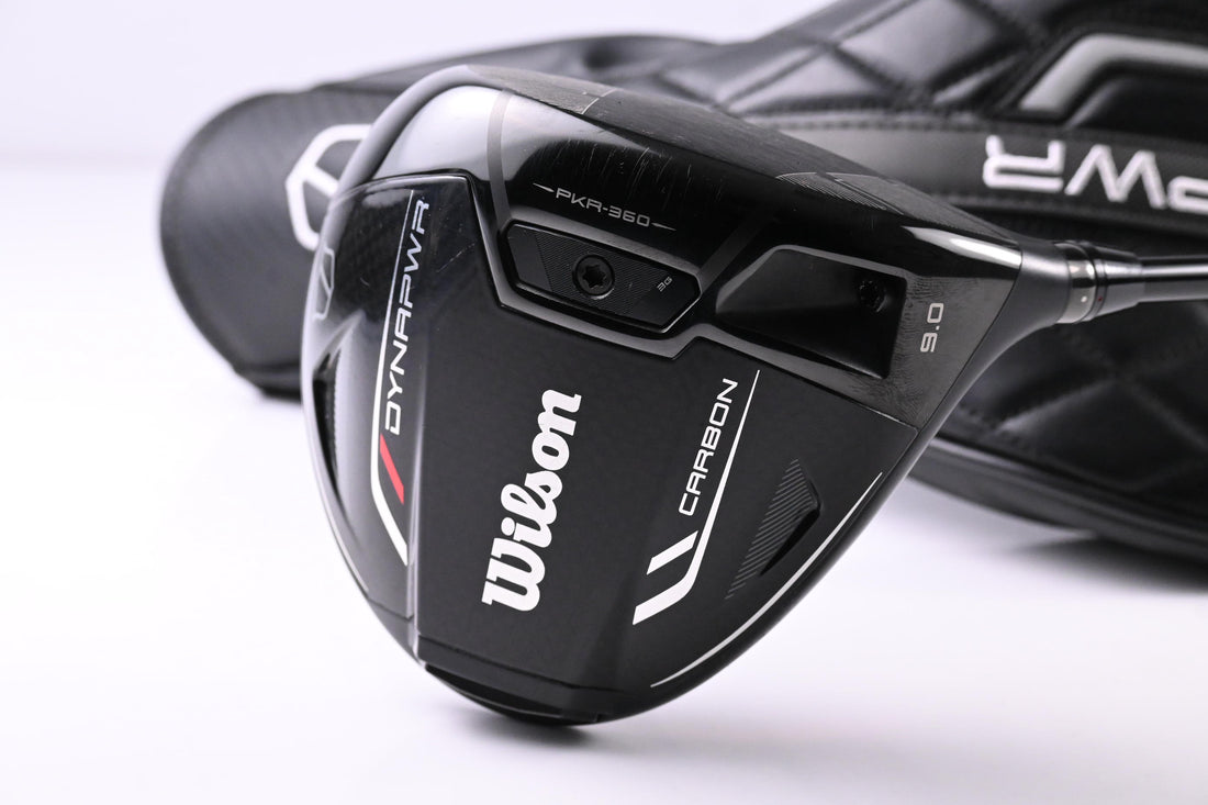 Wilson DYNAPWR 2025 Carbon Driver / 9 Degree / Stiff Flex HZRDUS Smoke Black RDX