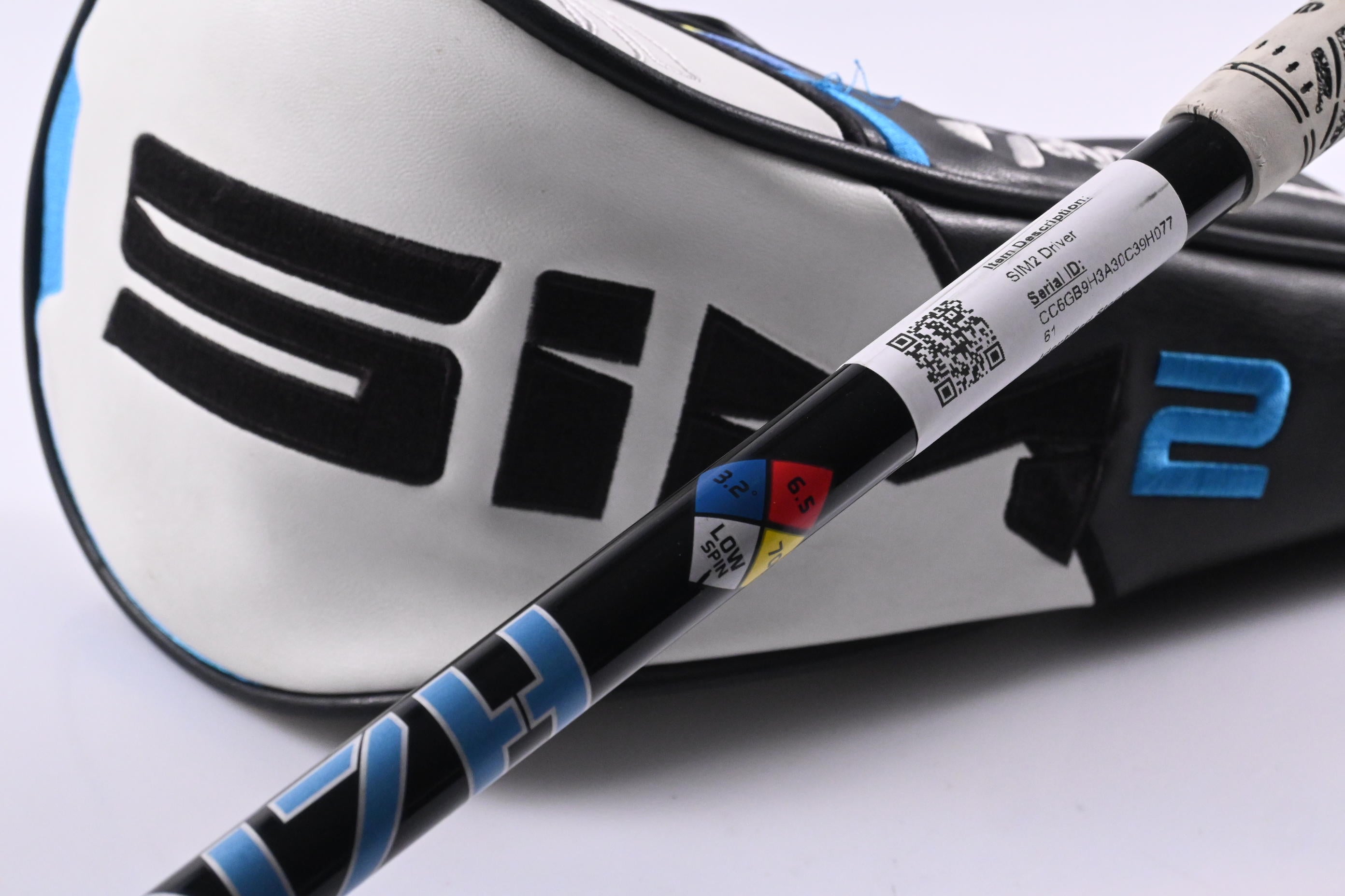 Taylormade SIM2 Driver / 9 Degree / X-Flex HZRDUS Smoke Blue RDX 70