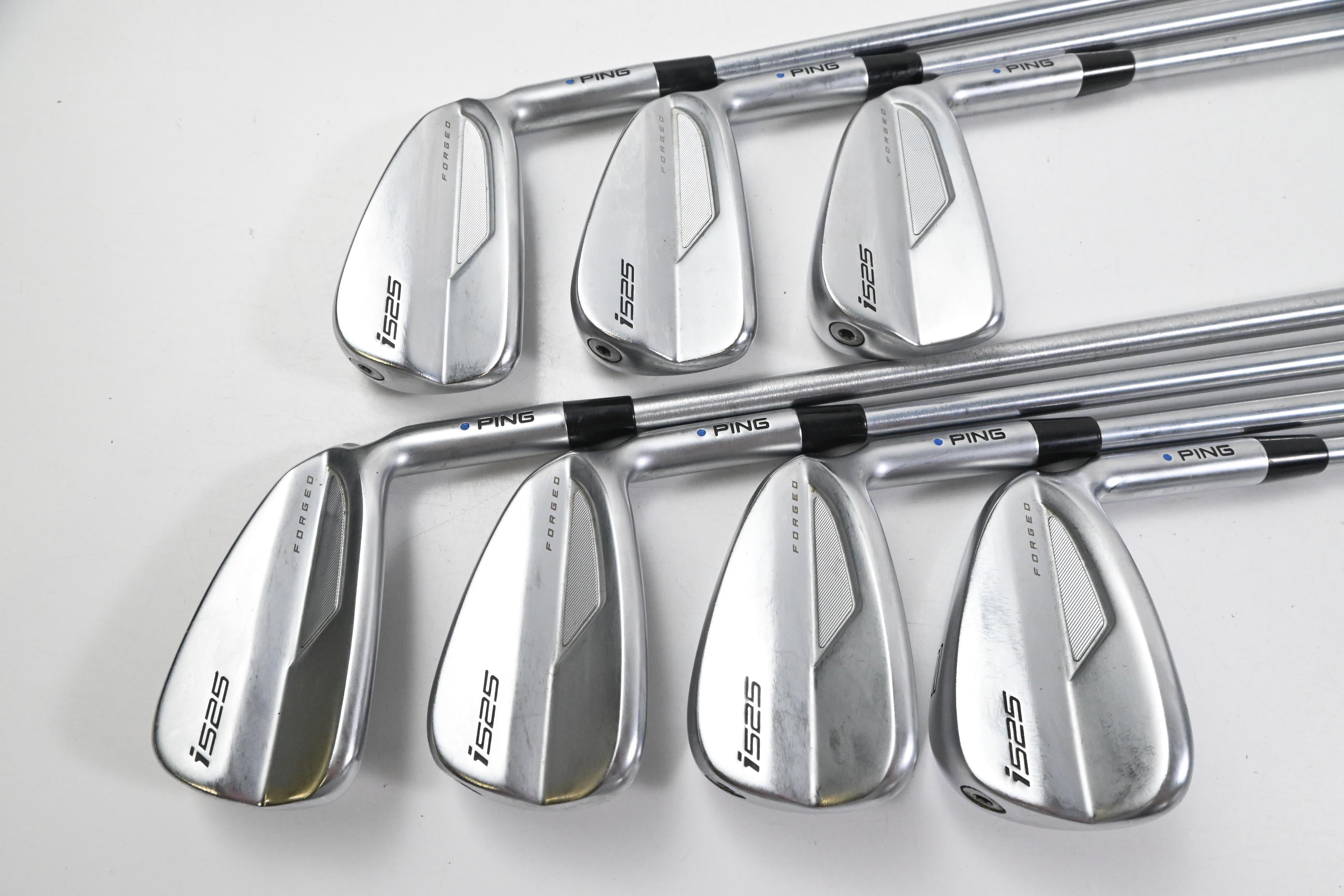 Ping i525 Irons / 4-PW / Blue Dot / Stiff Flex Project X L5 120 Shafts