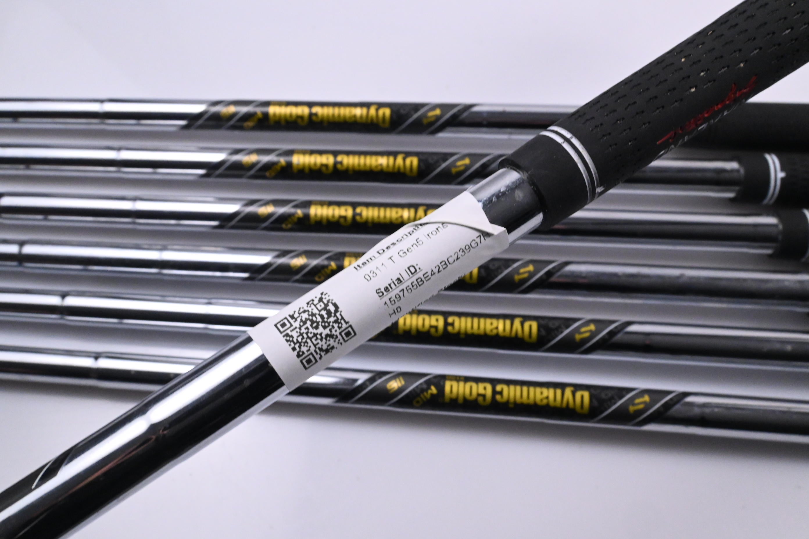 PXG 0311 T Gen5 Black Label Elite Irons / 4-PW / X-Flex Dynamic Gold Mid 115