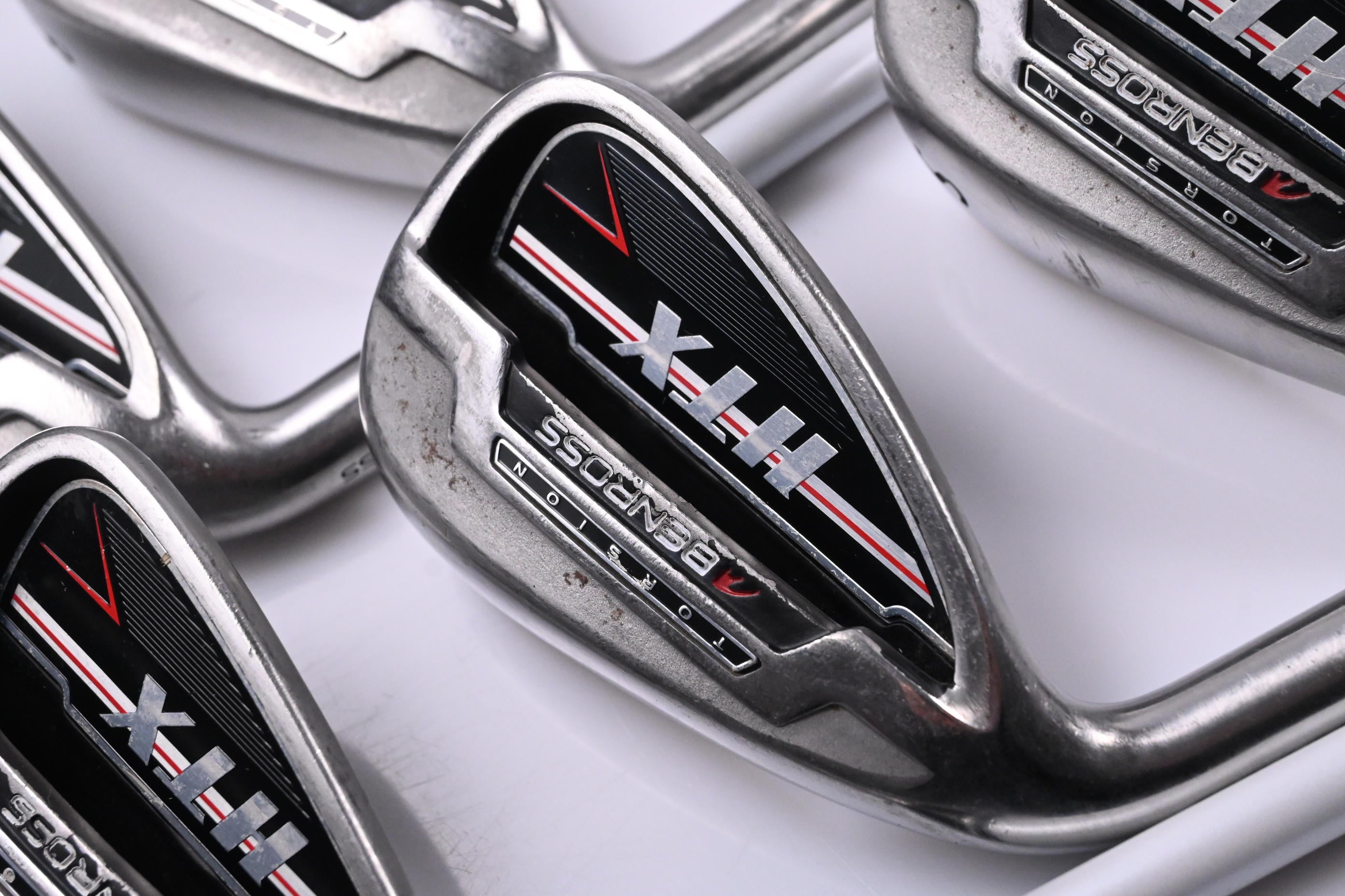 Left Hand Benross HTX Irons / 7-PW+SW / Ladies Flex Fubuki Z-Series 50 Shafts