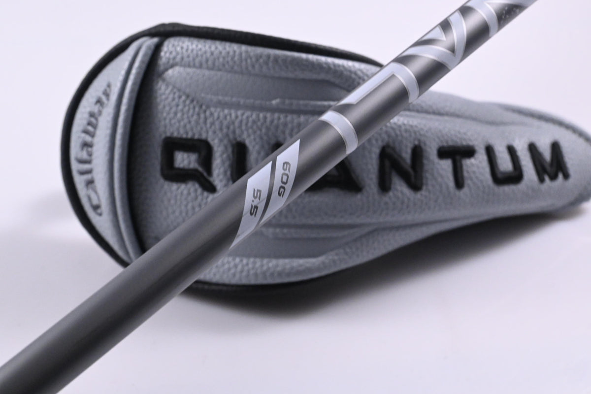 Callaway Quantum Max #5 Hybrid / 24 Degree / Regular Flex Denali Frost Silver 60