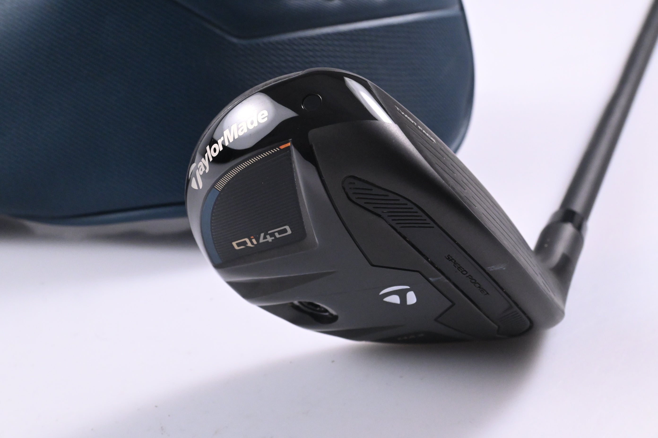 Taylormade Qi4D Max #4 Hybrid / 23 Degree / Regular Flex REAX By KBS 50 Shaft