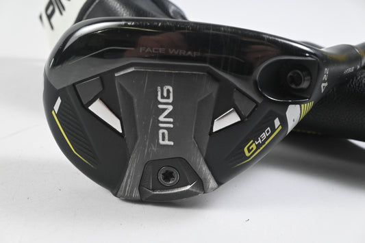 Ping G430 #4 Hybrid / 22 Degree / Regular Flex Ping Alta CB Black 70 Shaft