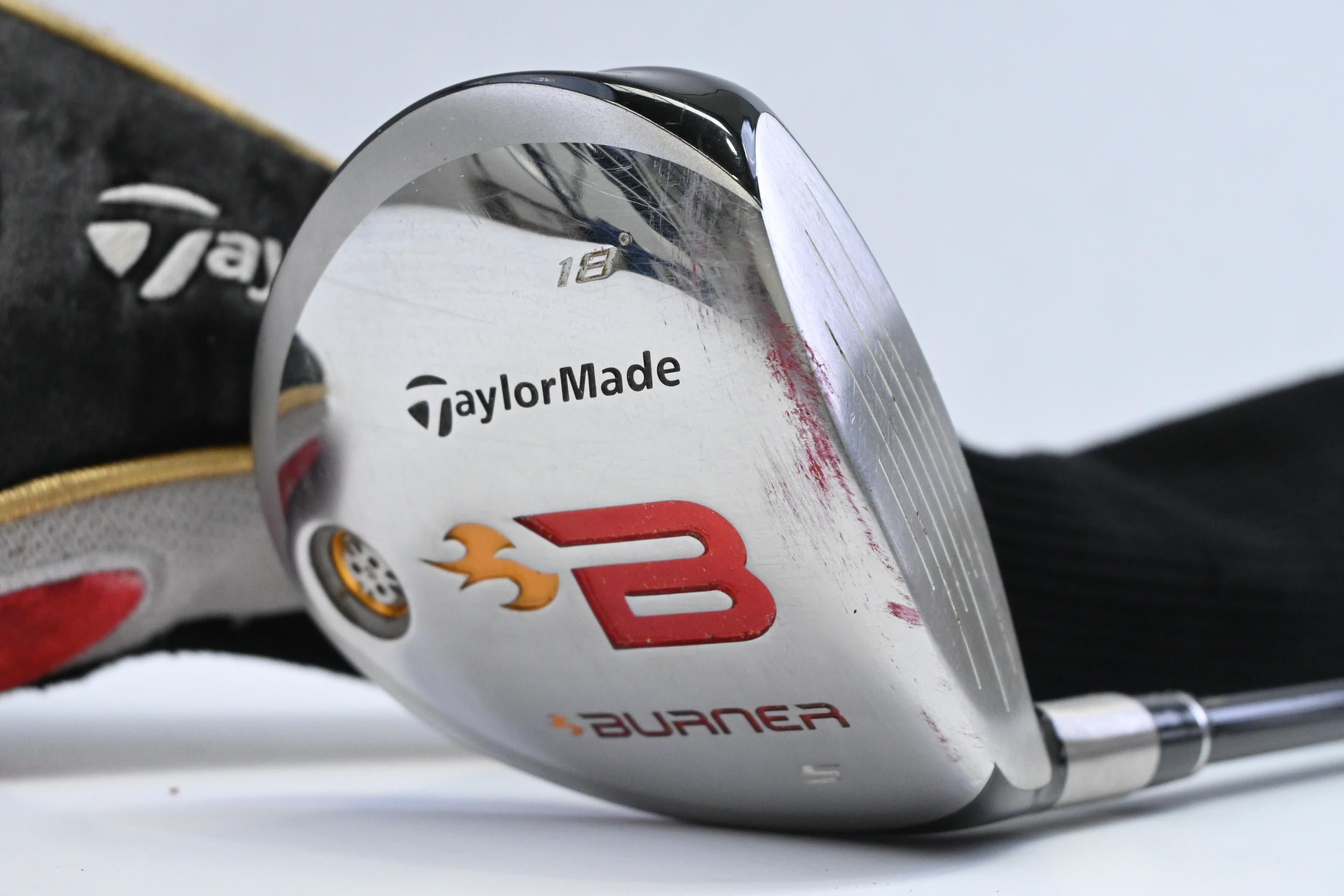 Taylormade Burner 2008 #5 Wood / 18 Degree / Regular Flex Taylormade Reax 45