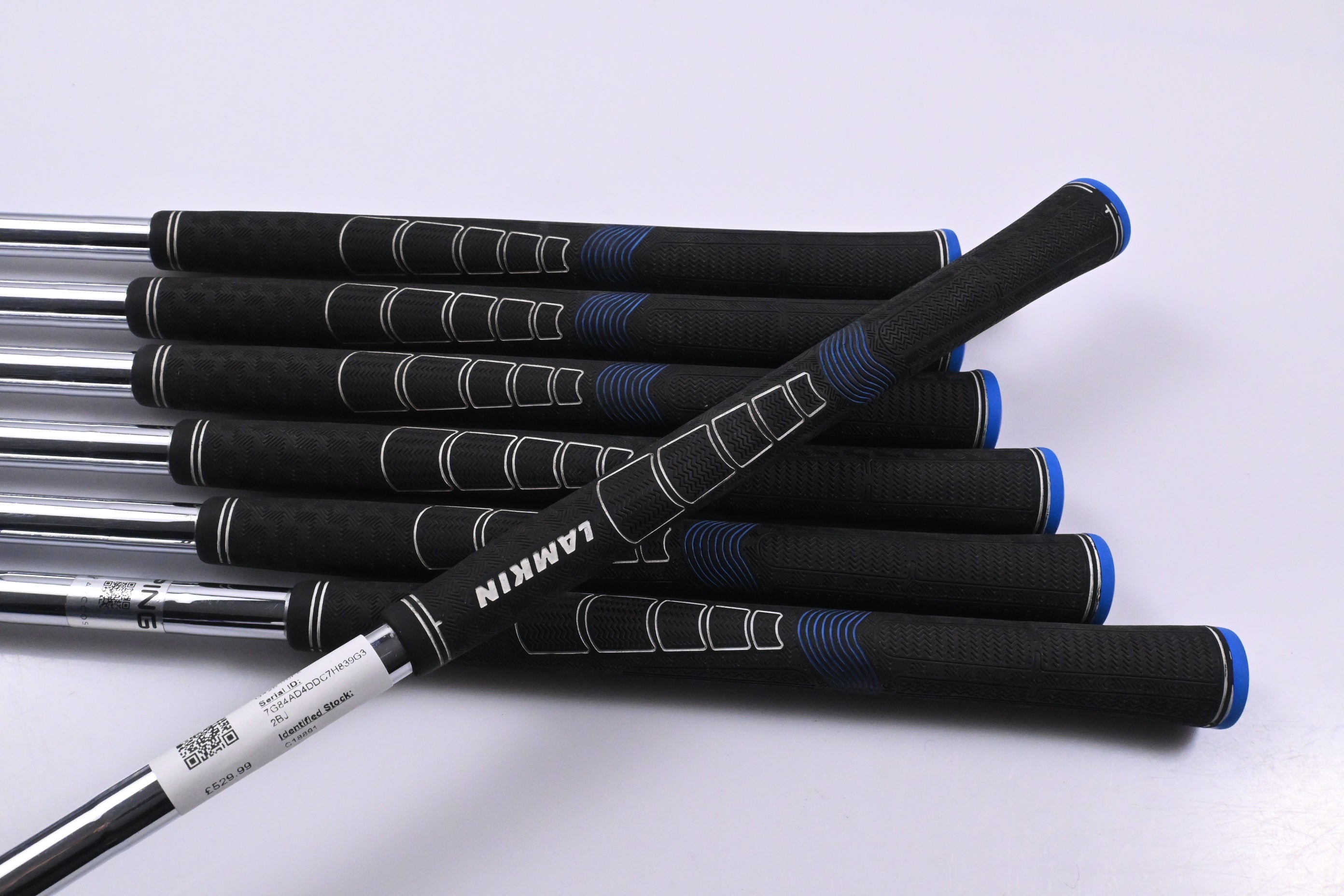 Ping G425 Irons / 5-PW+GW / Black Dot / Stiff Flex Ping AWT 2.0 Shafts