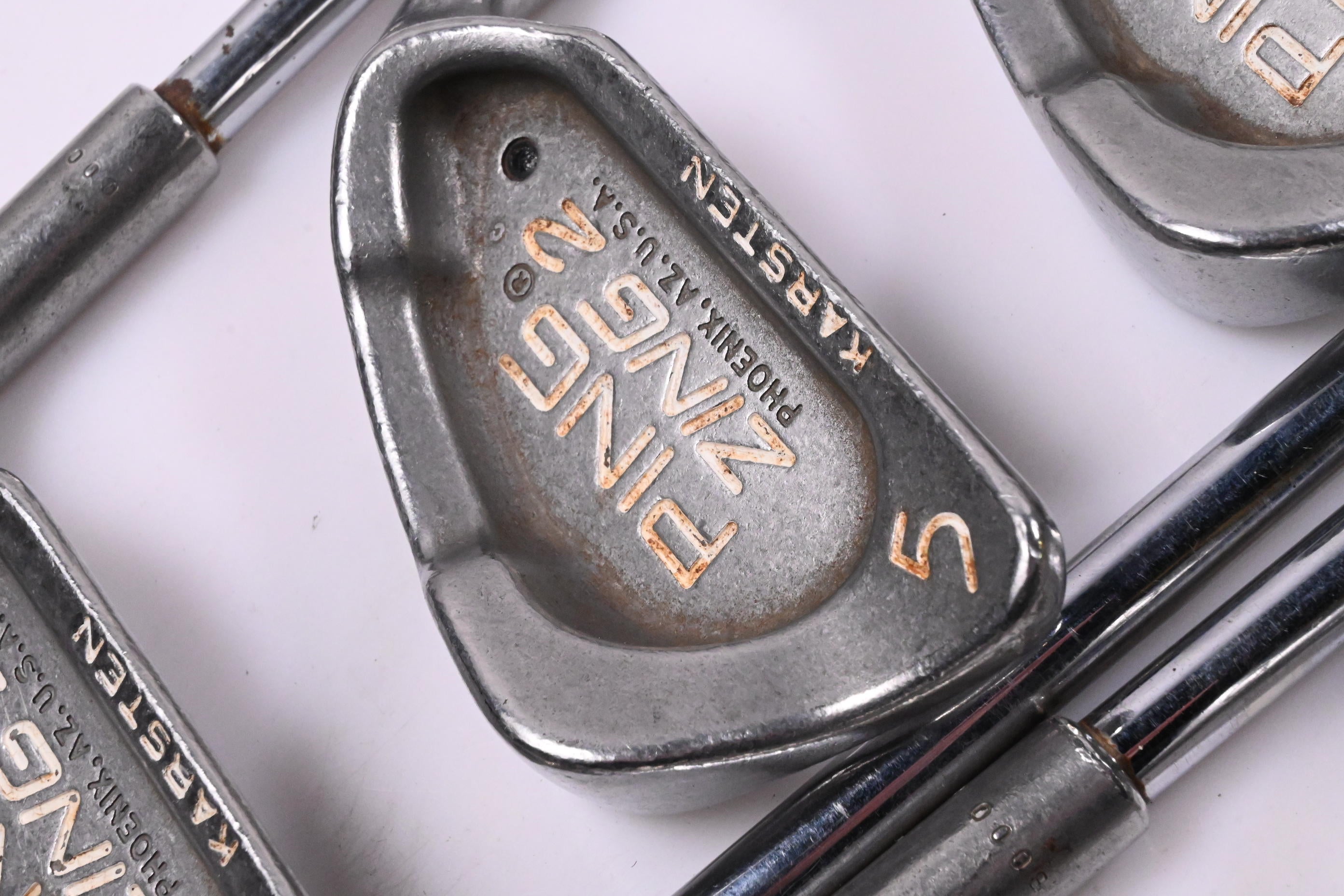 Ping Karsten Zing 2 Irons / 4-PW / Black Dot / Stiff Flex Ping JZ Shafts