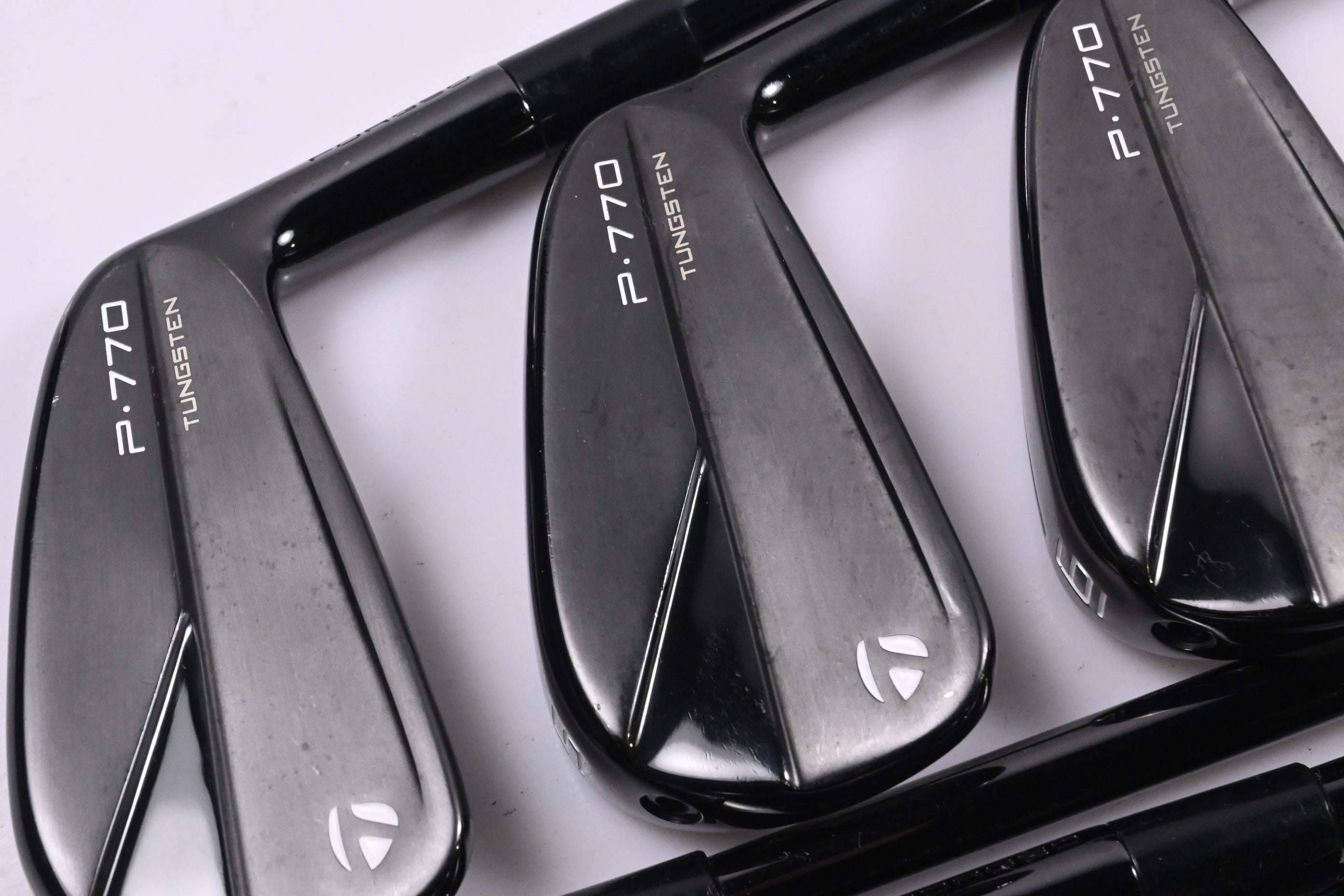 Taylormade P770 2023 Phantom Black Irons / 4-PW / Stiff Flex KBS Tour Shafts
