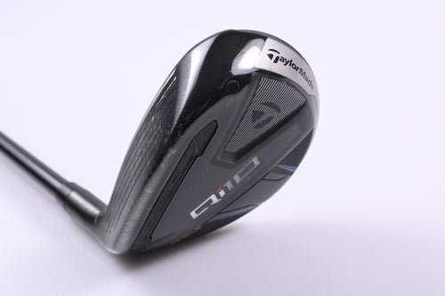 Left Hand Taylormade Qi10 #4 Hybrid / 22 Degree / Regular Flex Ventus TR Blue 6